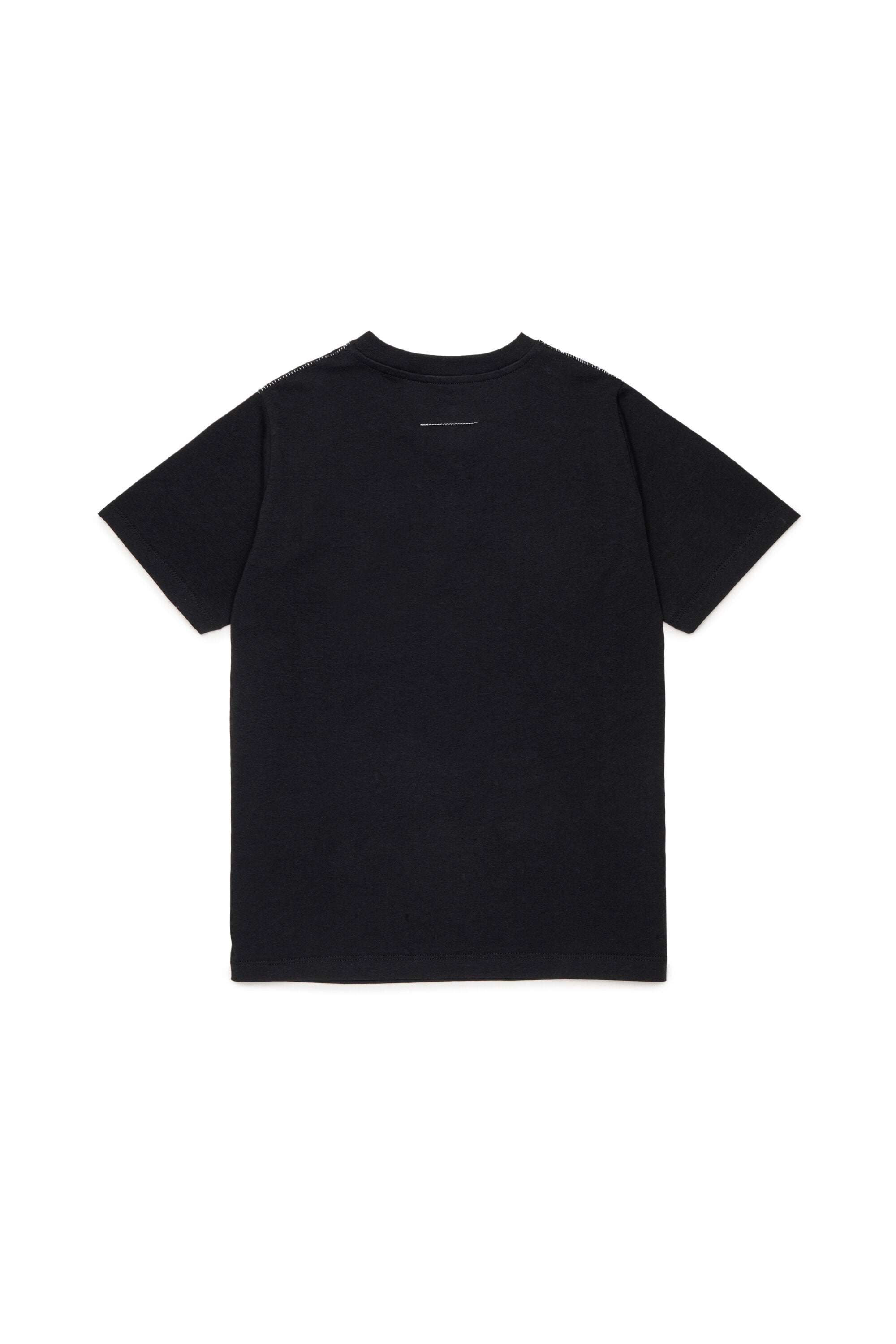 Camiseta de cuello redondo con logo