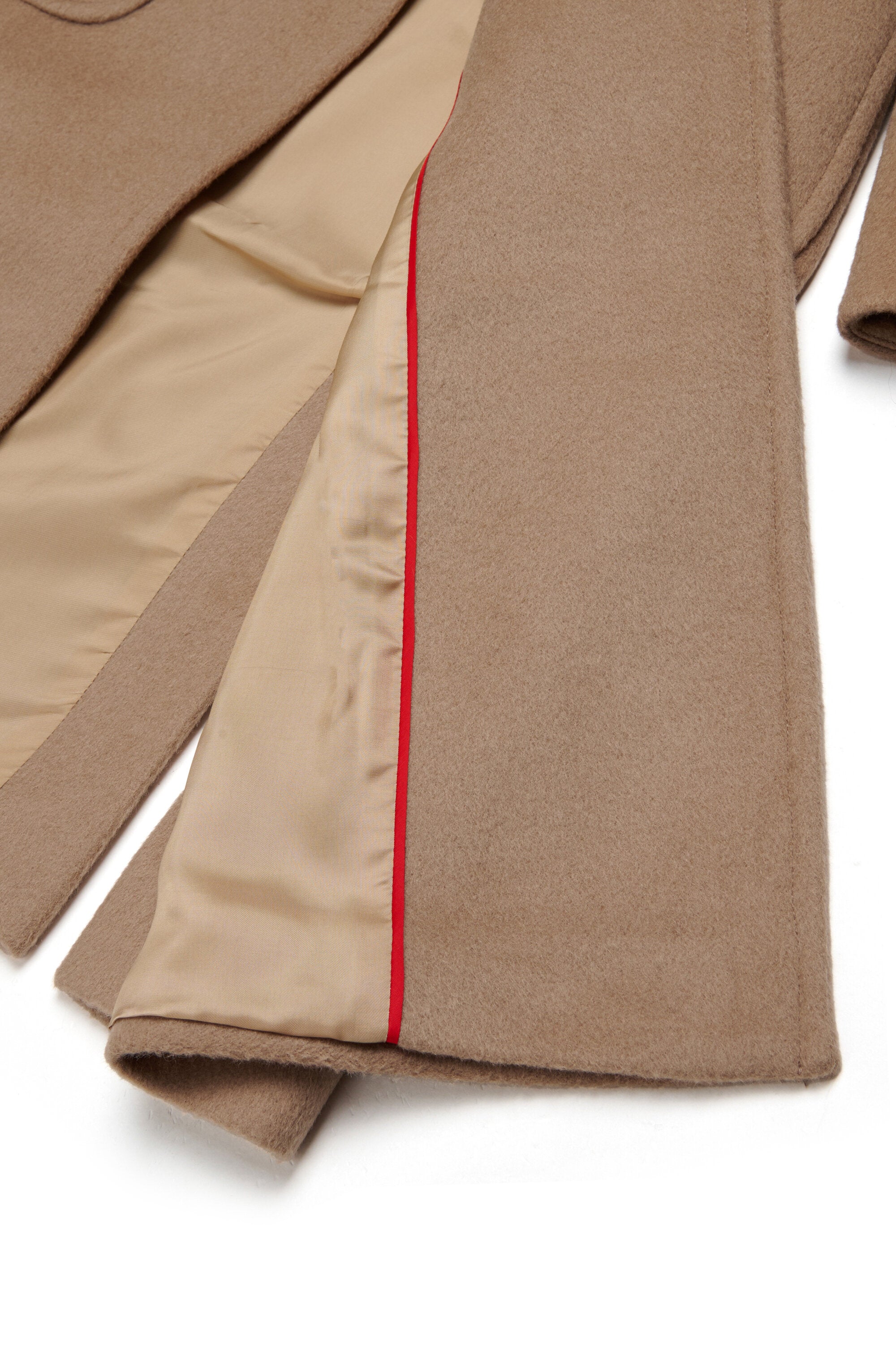 Runaway wool coat