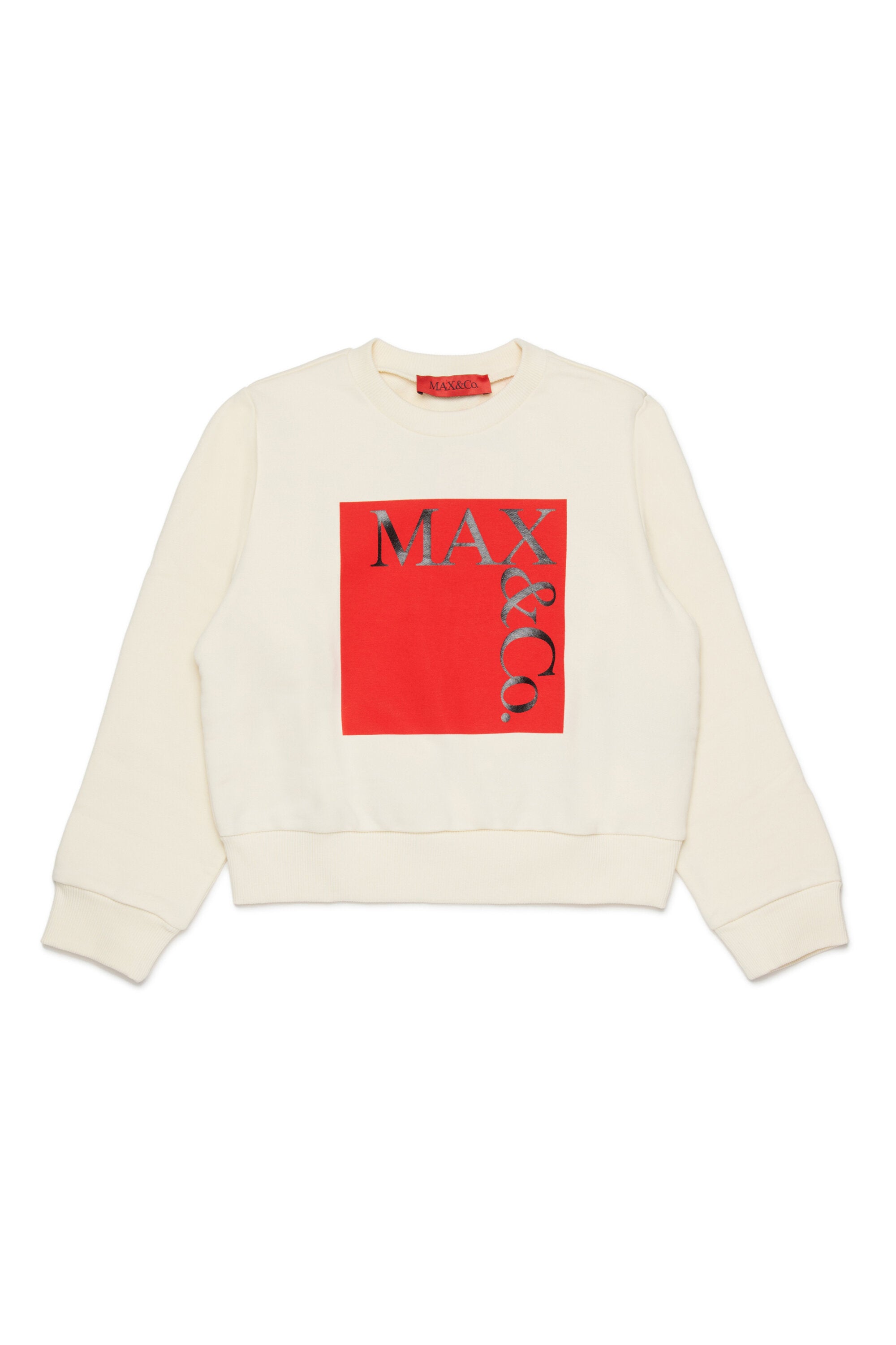 Sudadera de cuello redondo con logo