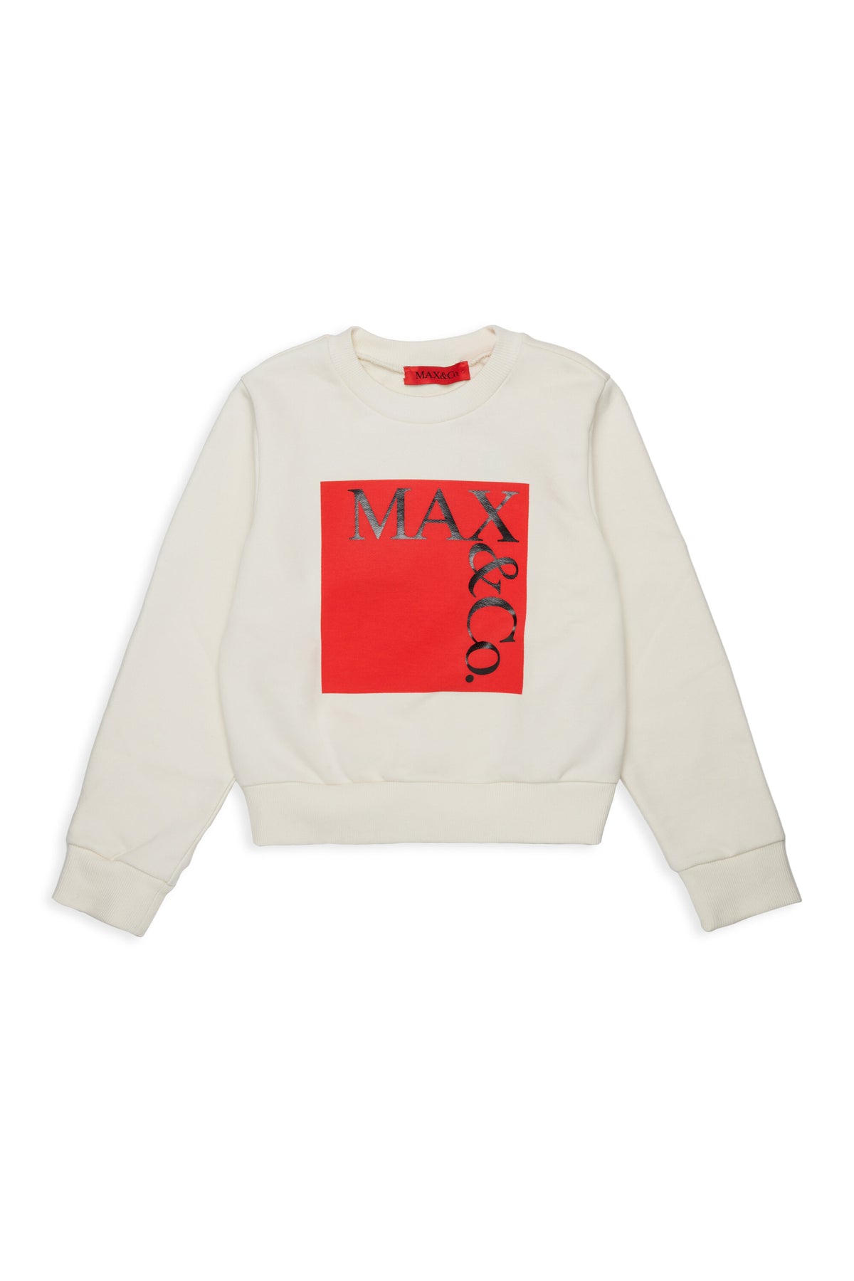 Sudadera de cuello redondo con logo