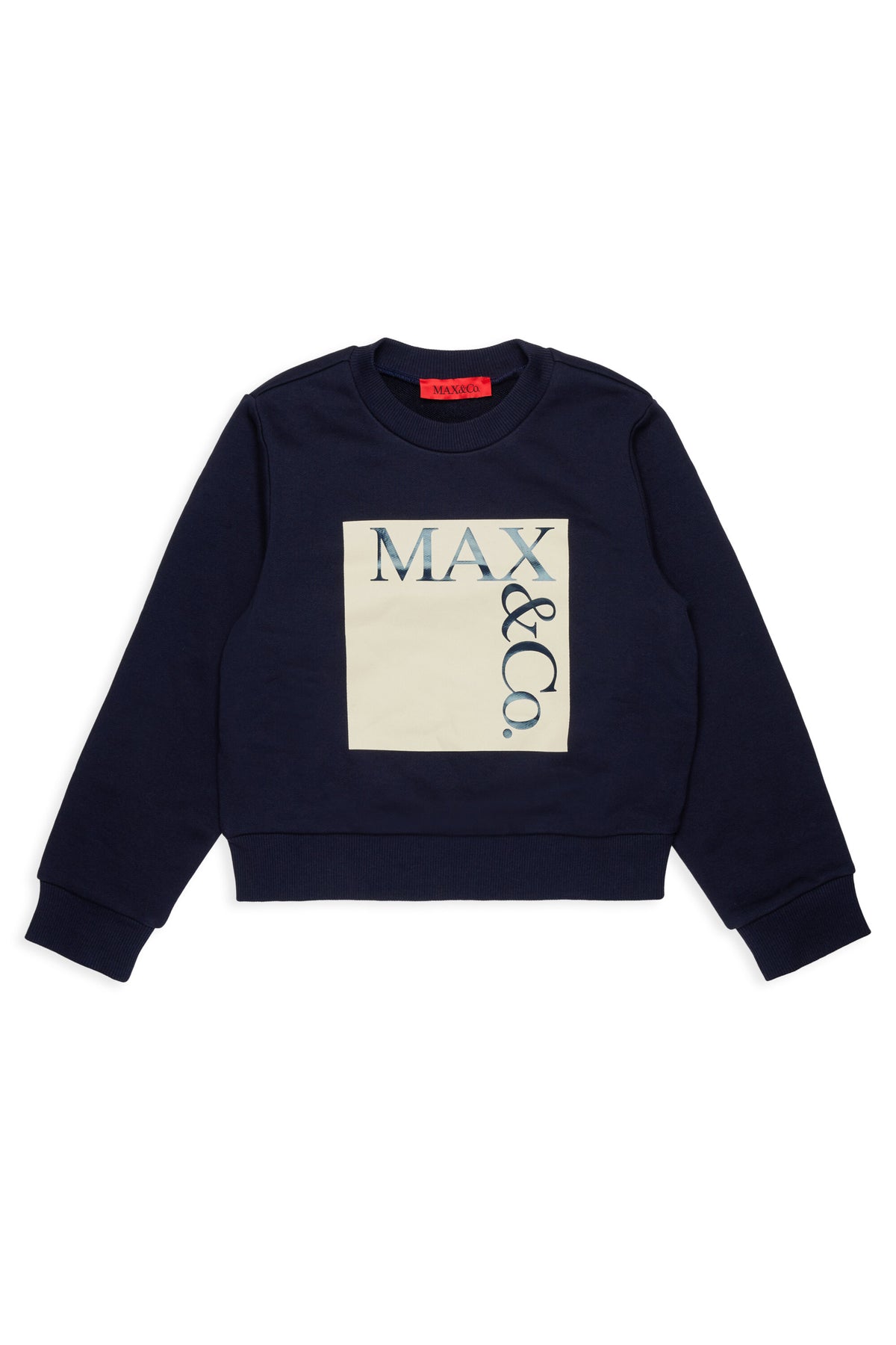 Sudadera de cuello redondo con logo