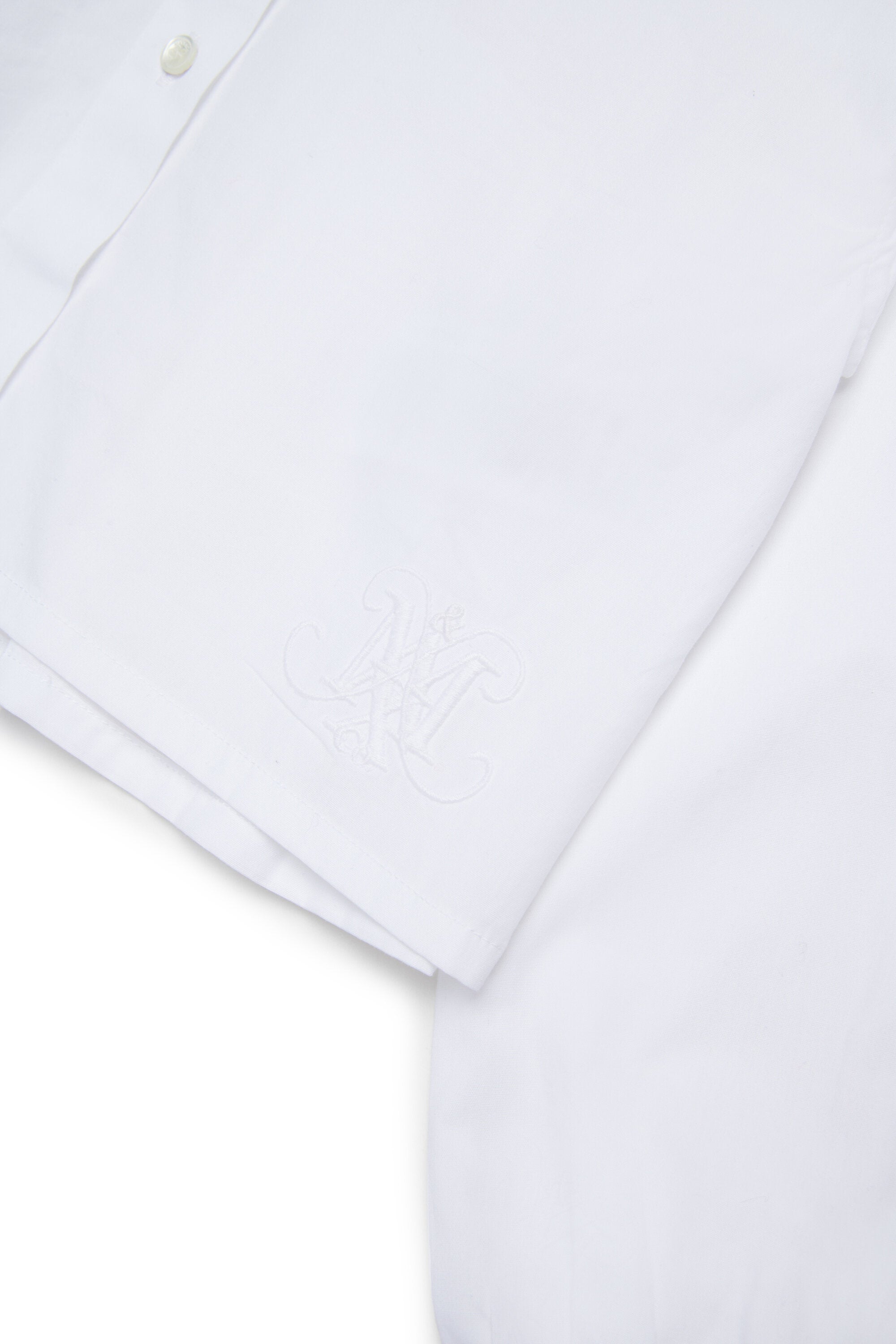 Camisa boxy de popelín