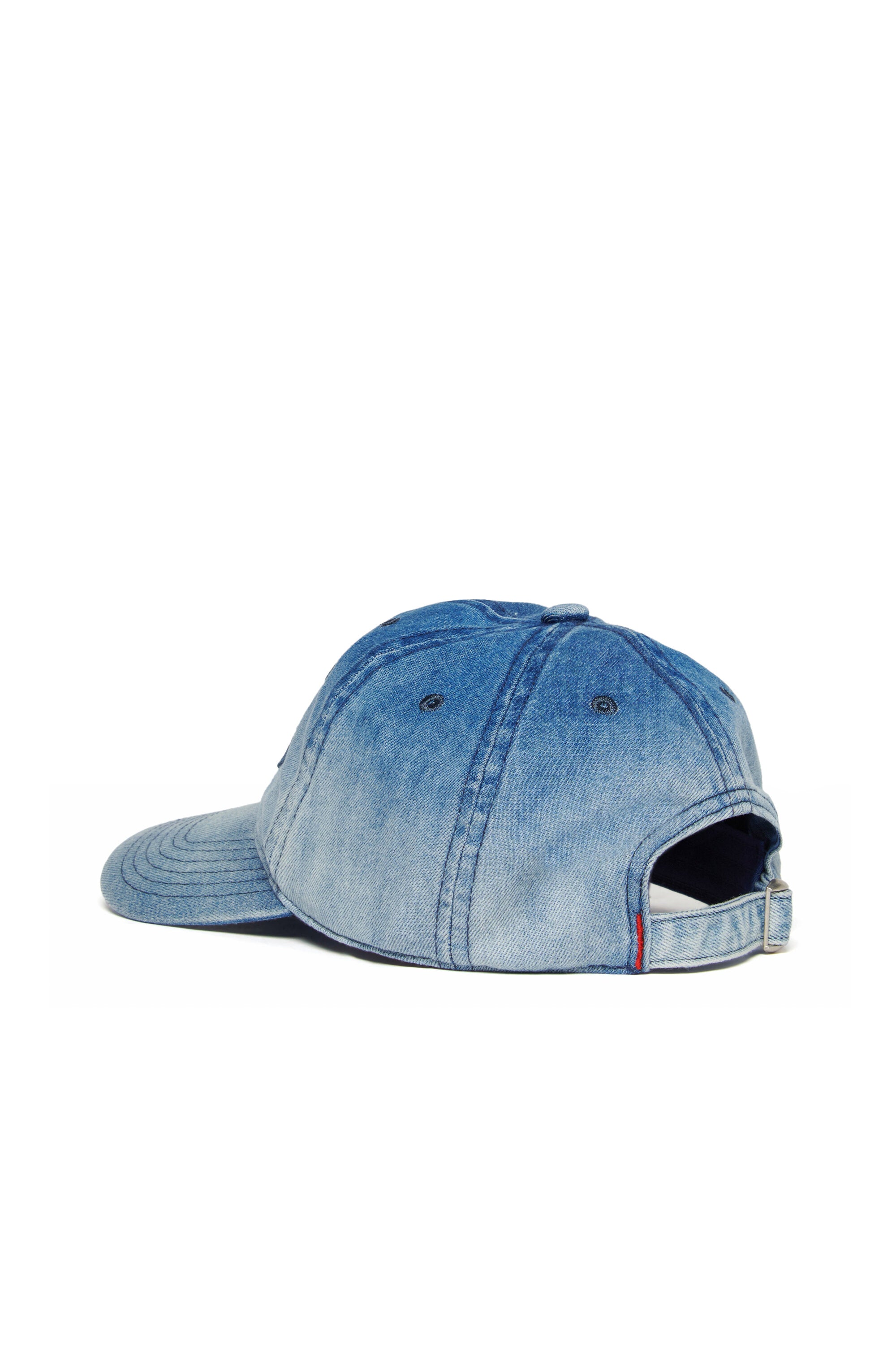 Gorra de béisbol de denim blanqueado