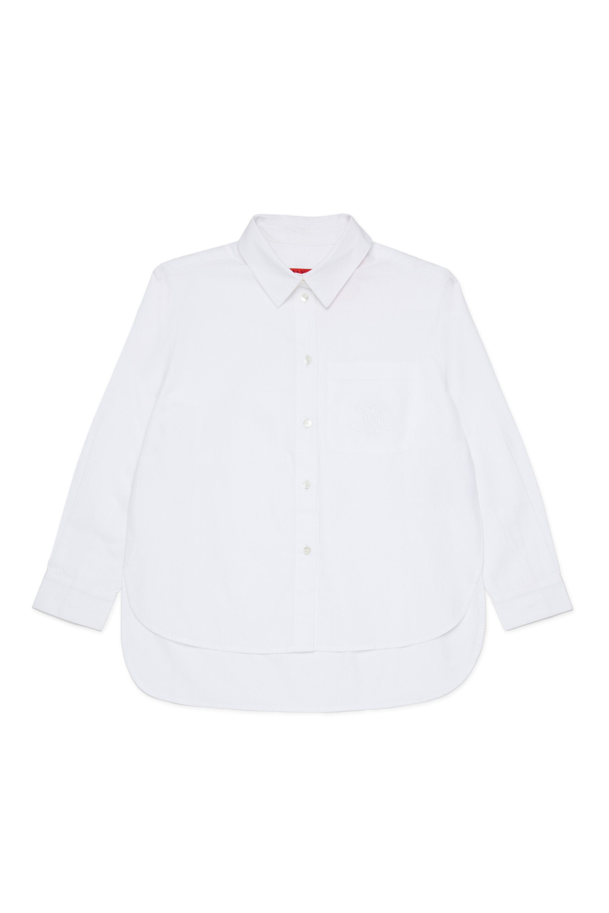 Camisa de popelina con logo