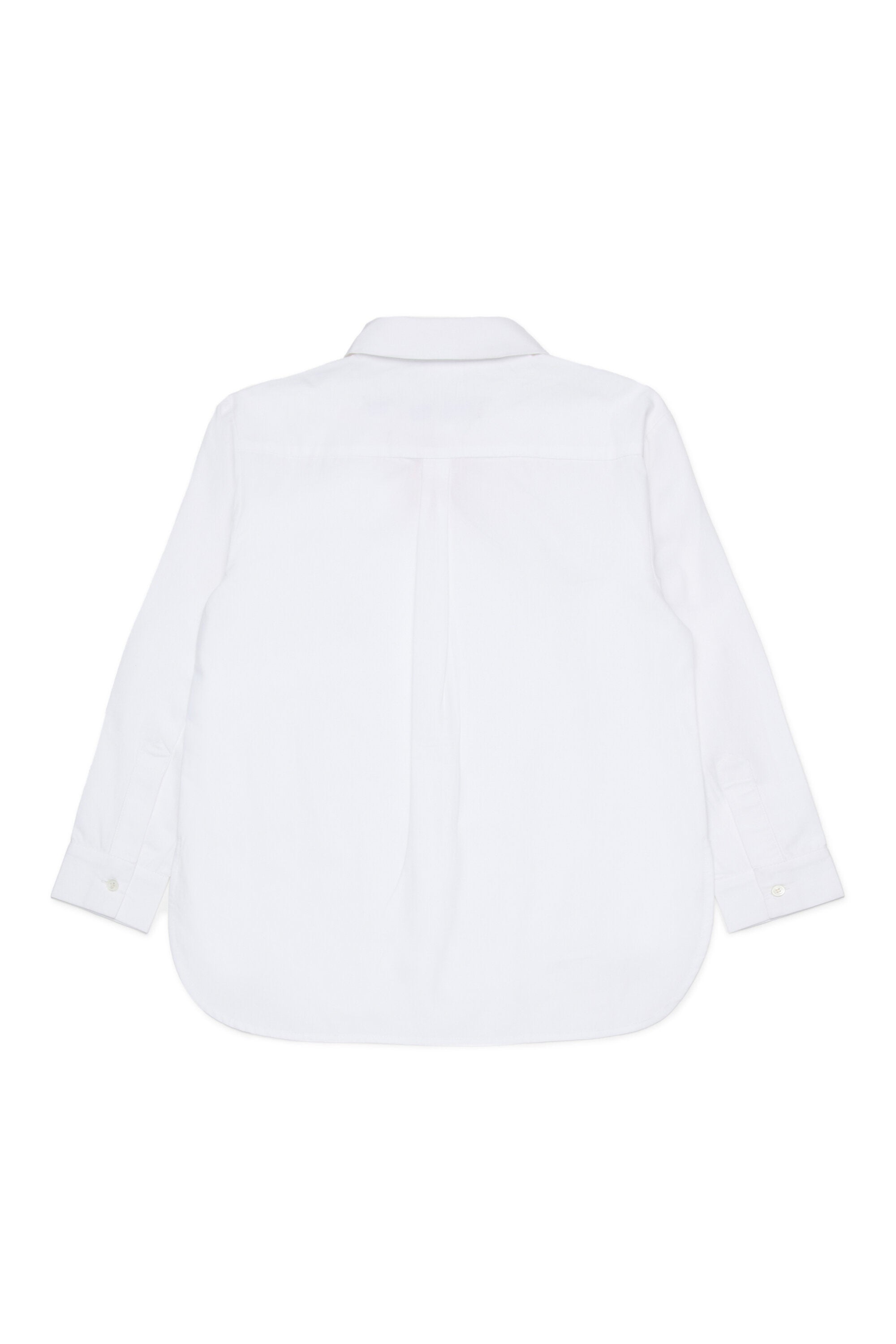 Camisa de popelina con logo