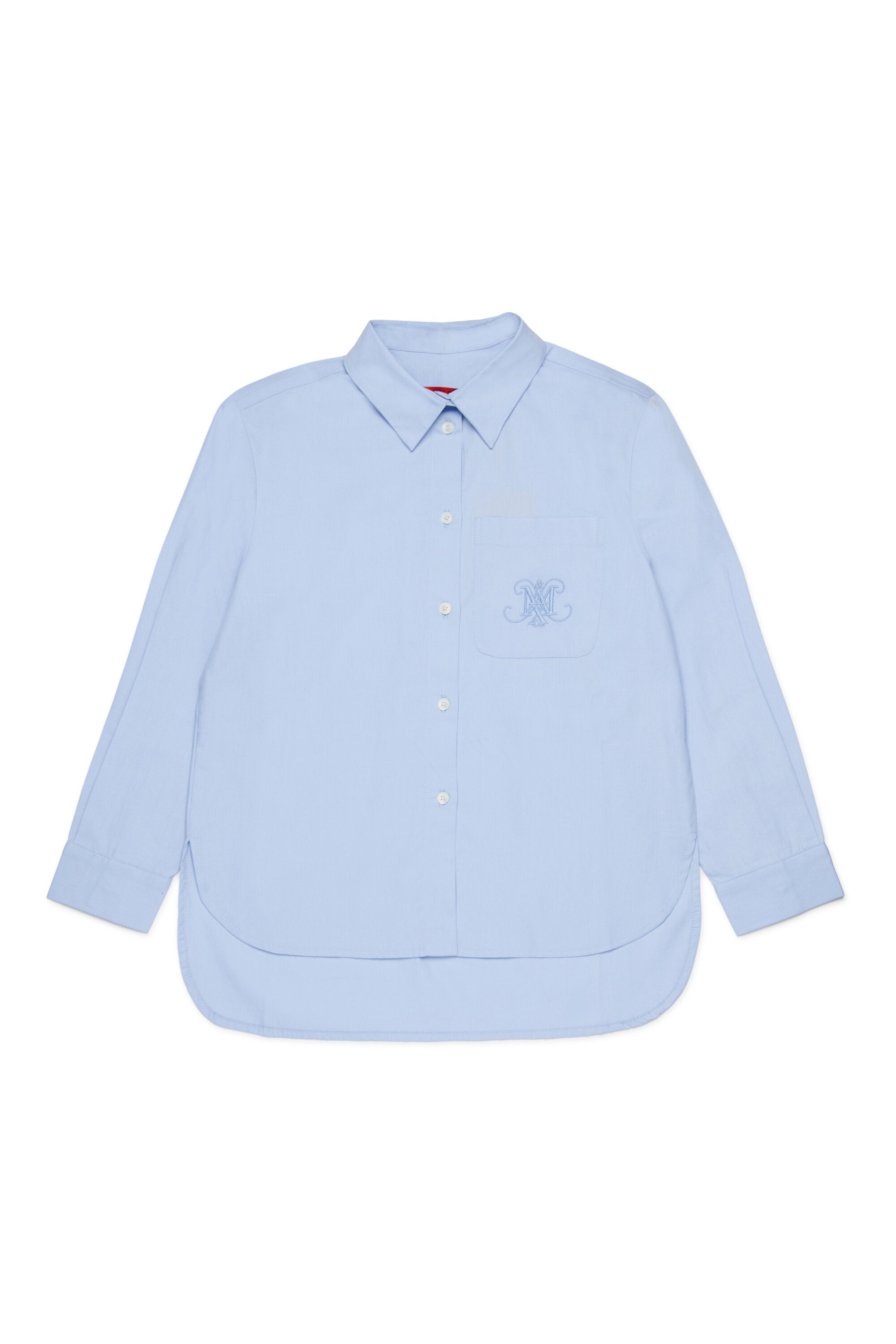 Camisa de popelina con logo