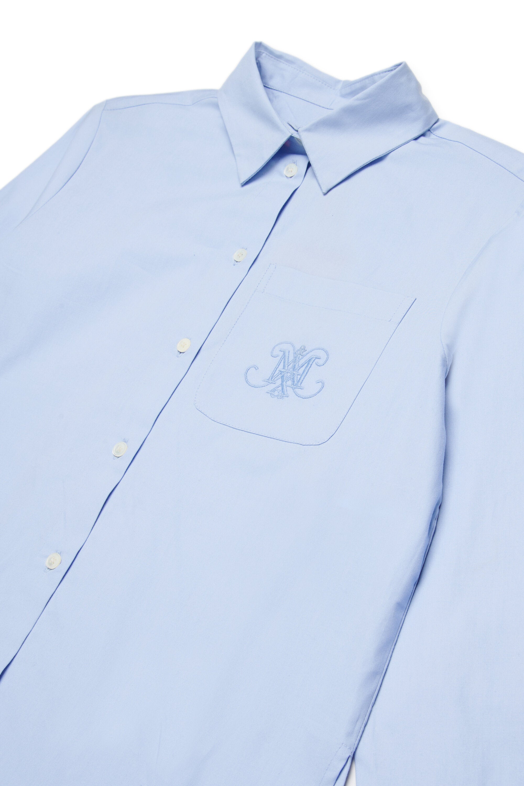 Camisa de popelina con logo