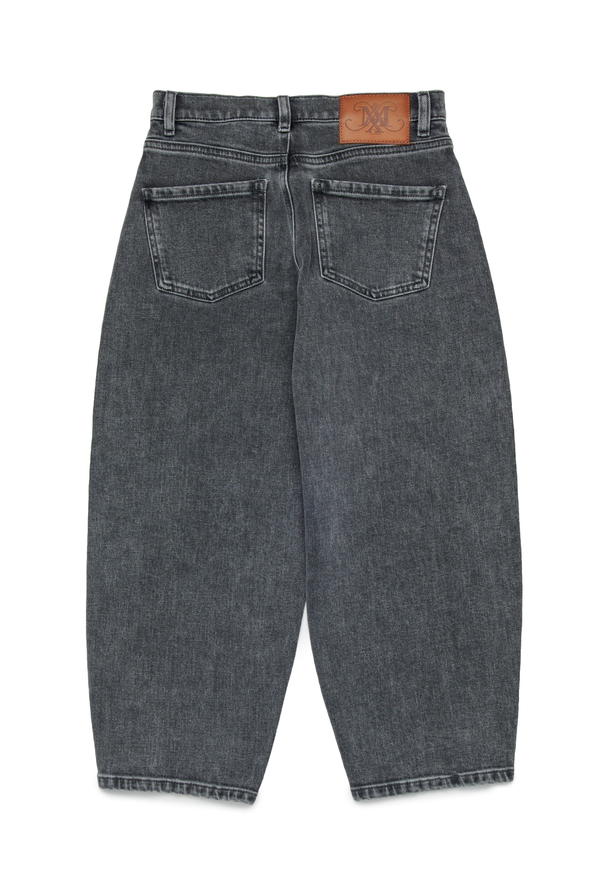 Lead gray relaxed jeans