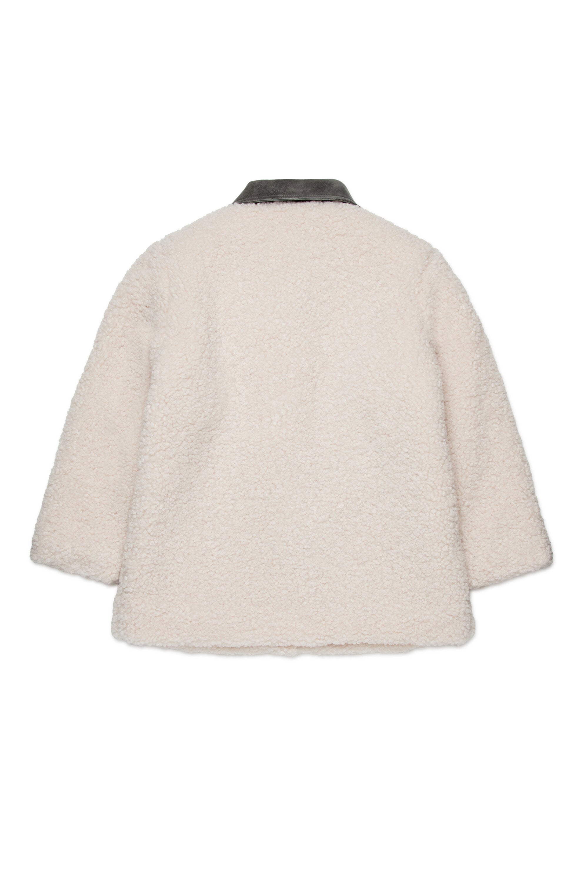 Abrigo Teddy con maxi bolsillo