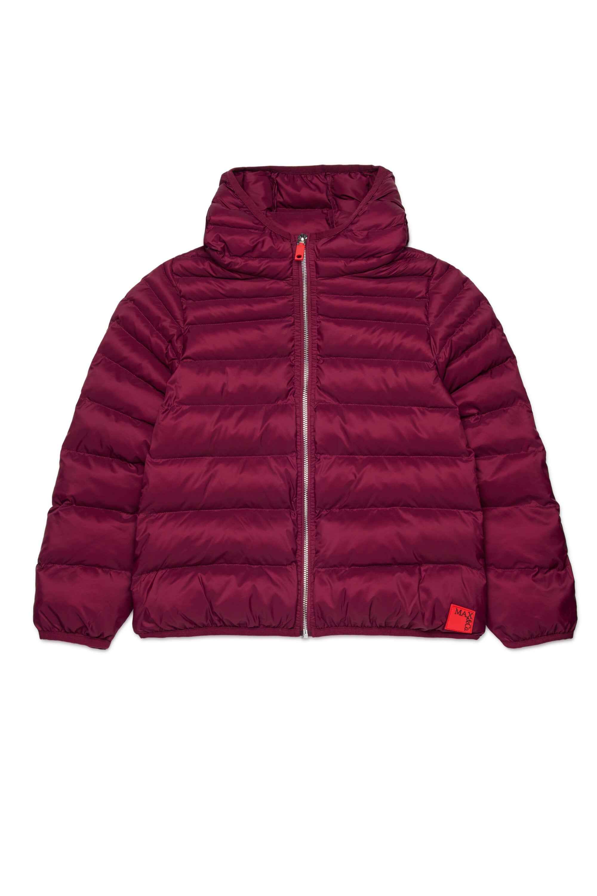 Hooded lightweight padded jacket