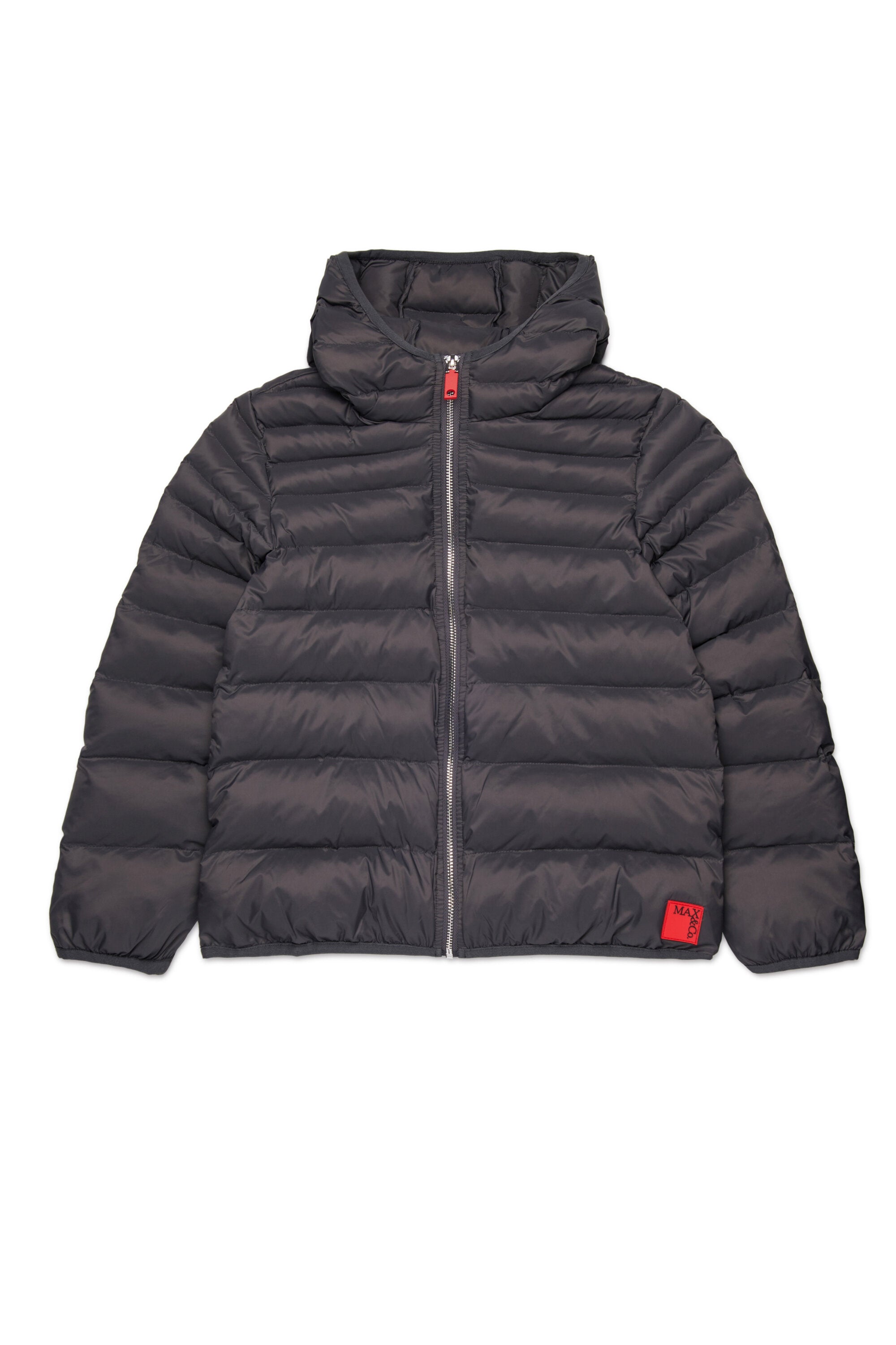 Hooded lightweight padded jacket