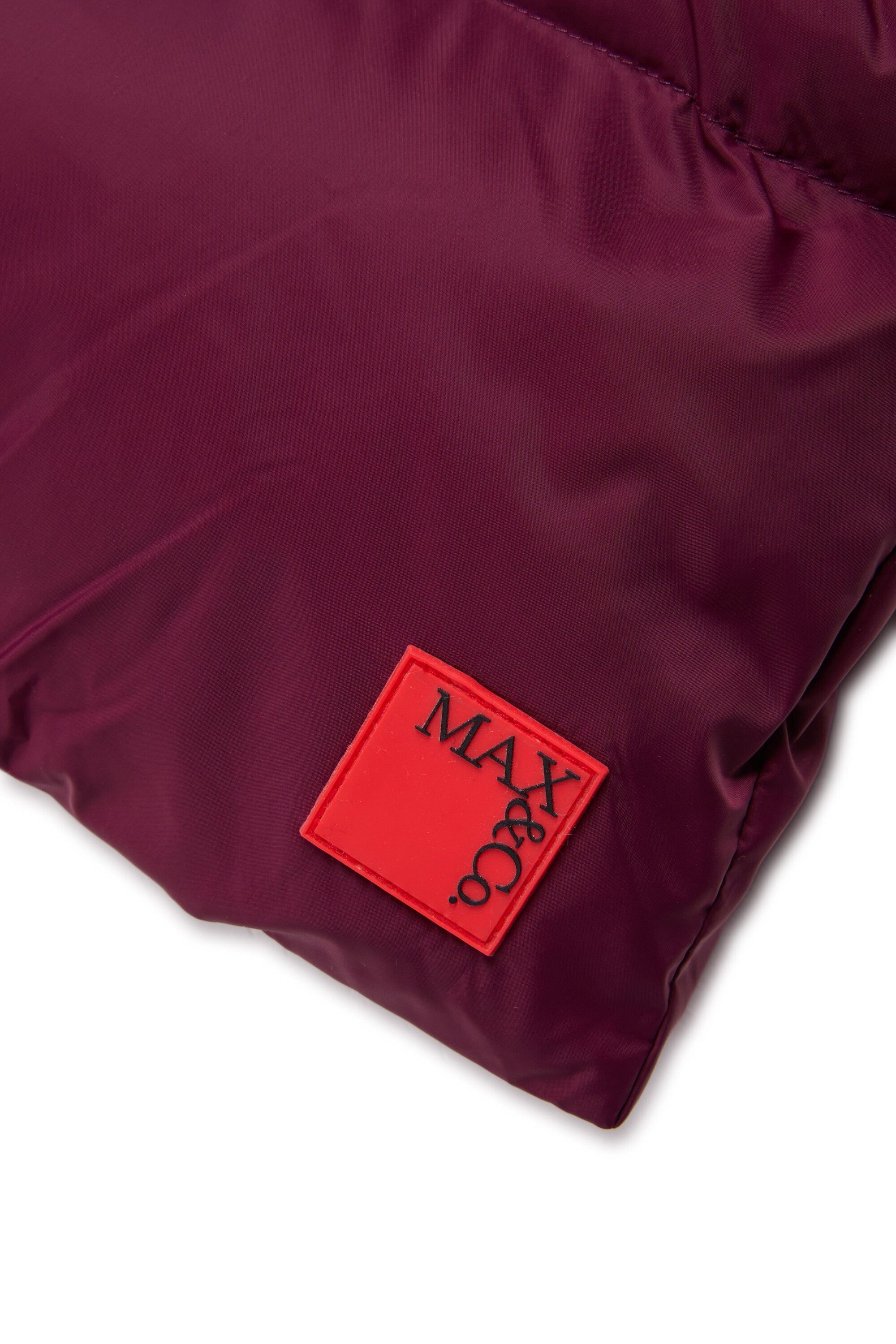 Chaqueta larga acolchada con maxibolsillos