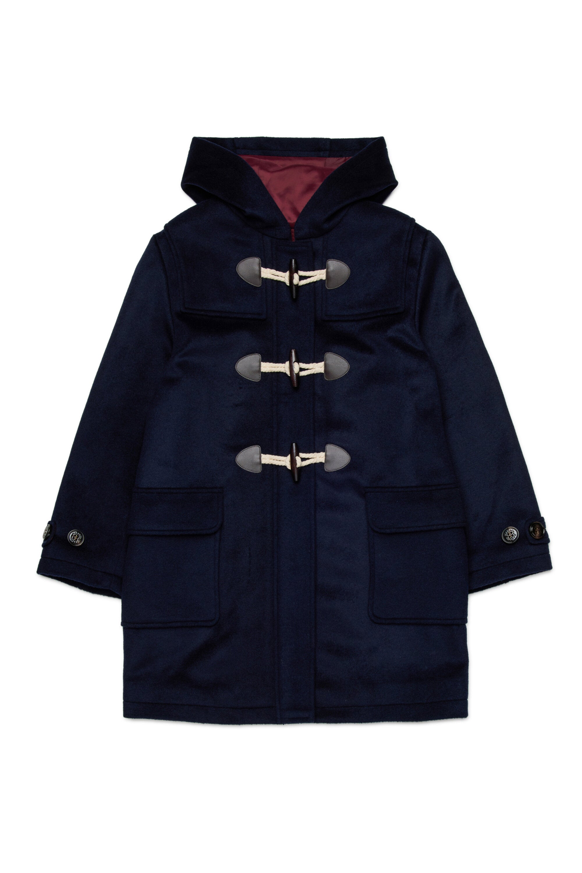 Wool blend duffle coat
