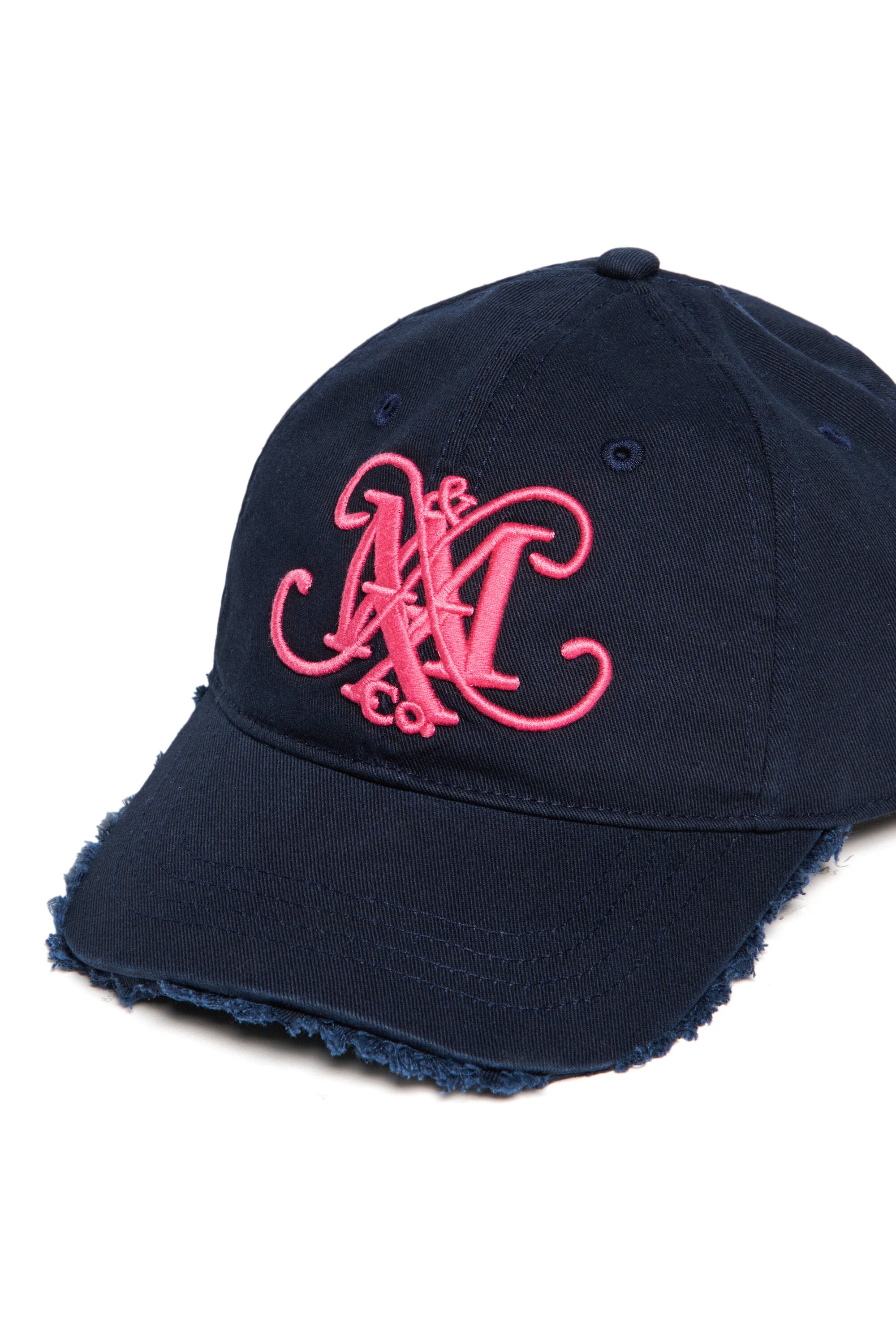 Gorra de béisbol de gabardina con monograma