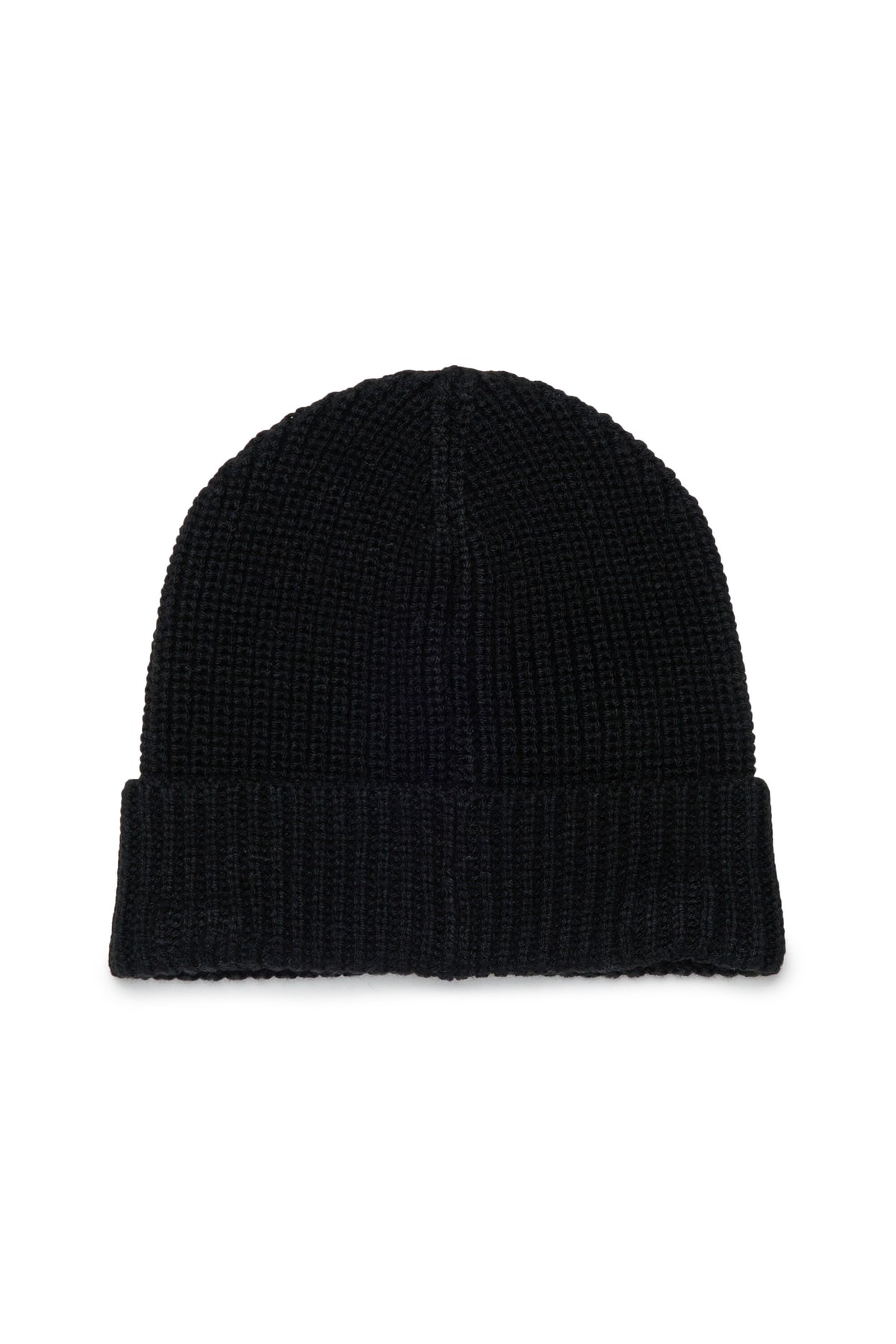 Gorro de lana con parche