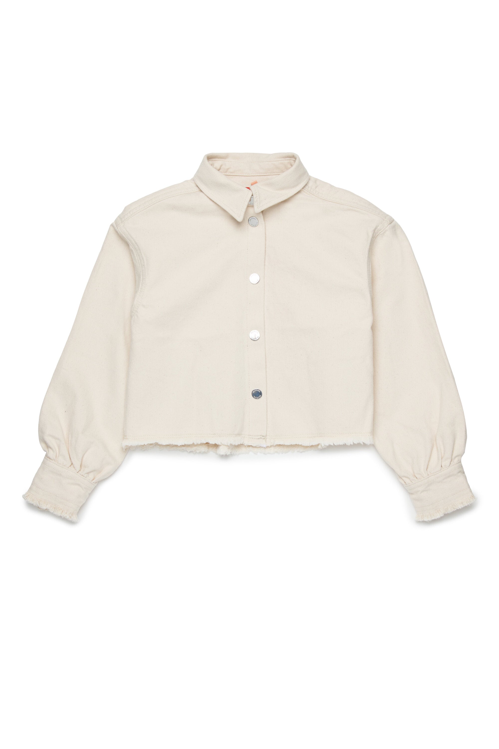 Cotton drill boxy shirt