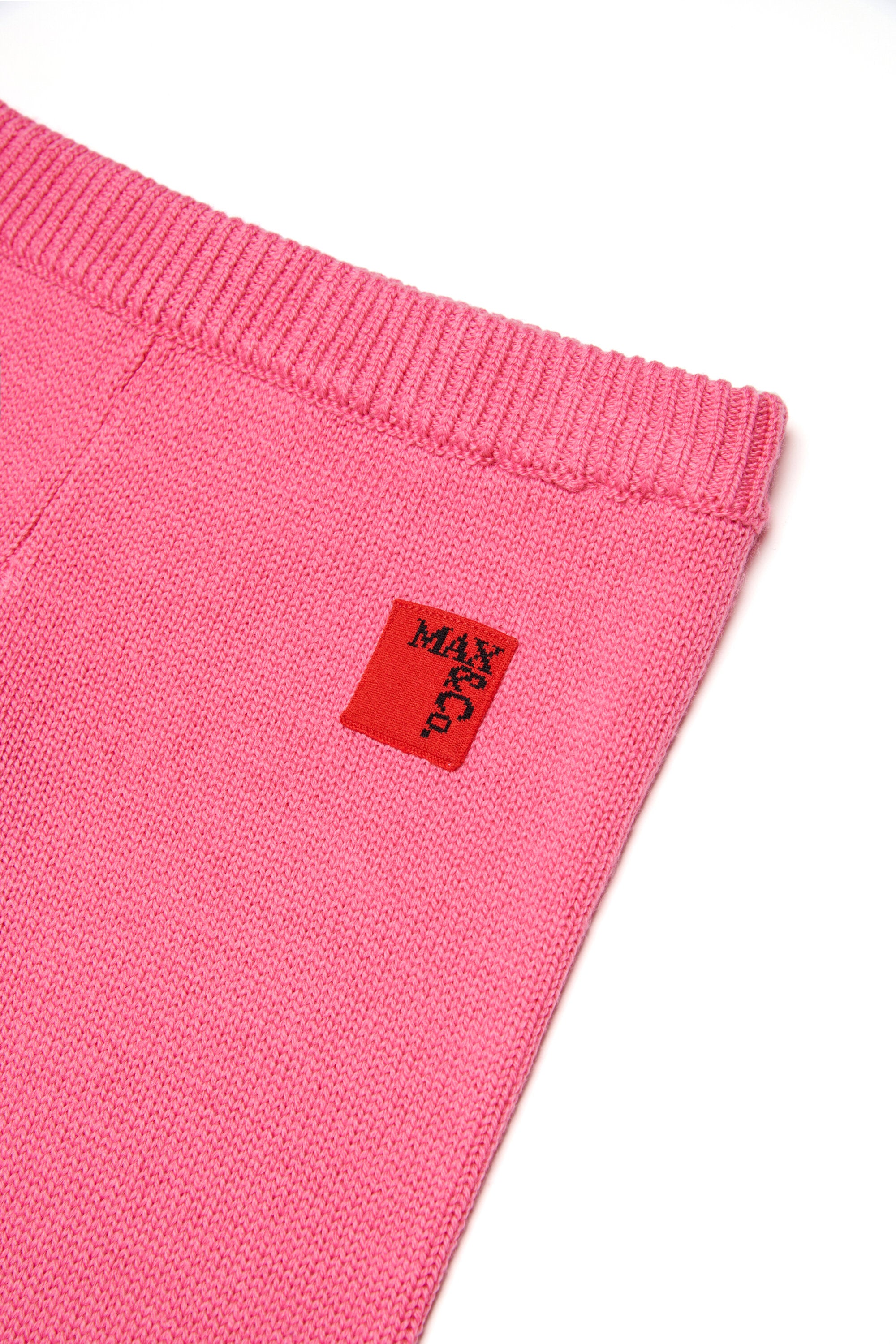 Pantalón recto de mezcla de lana