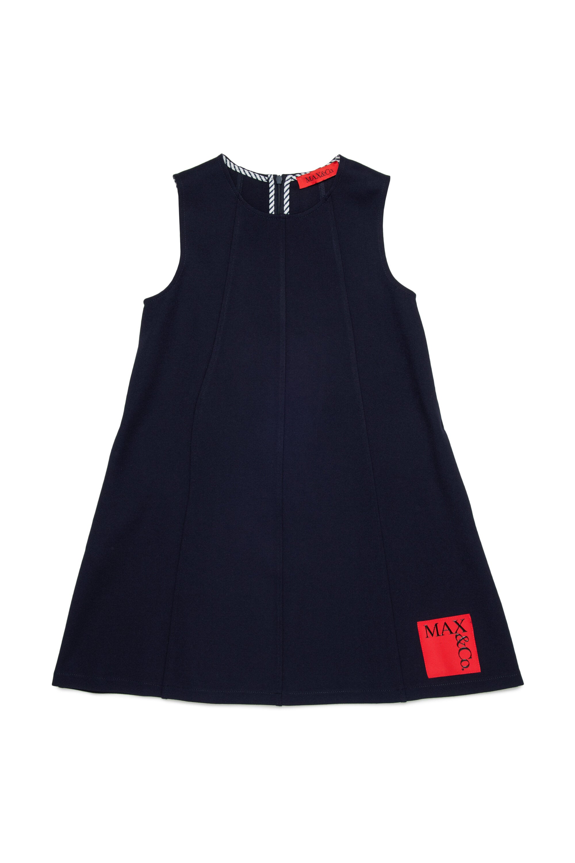 Vestido sin mangas con logo