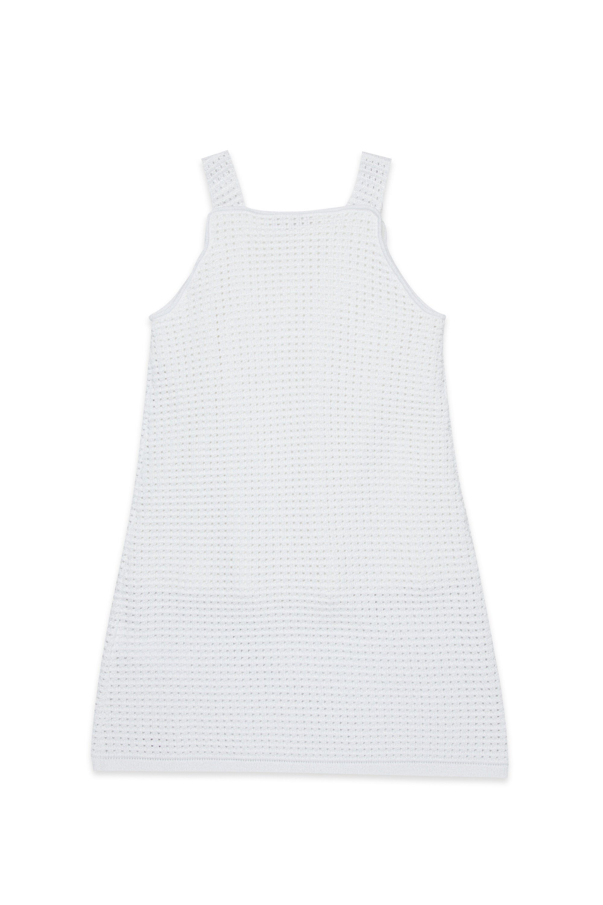 Knit dress with logo