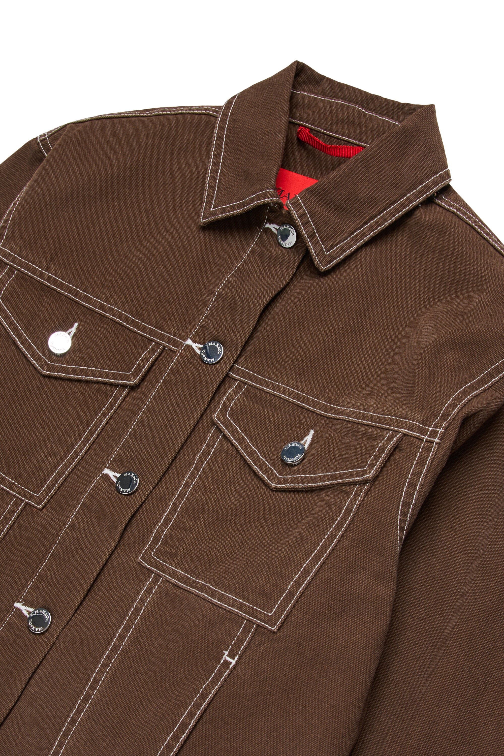 Chaqueta vaquera con logo