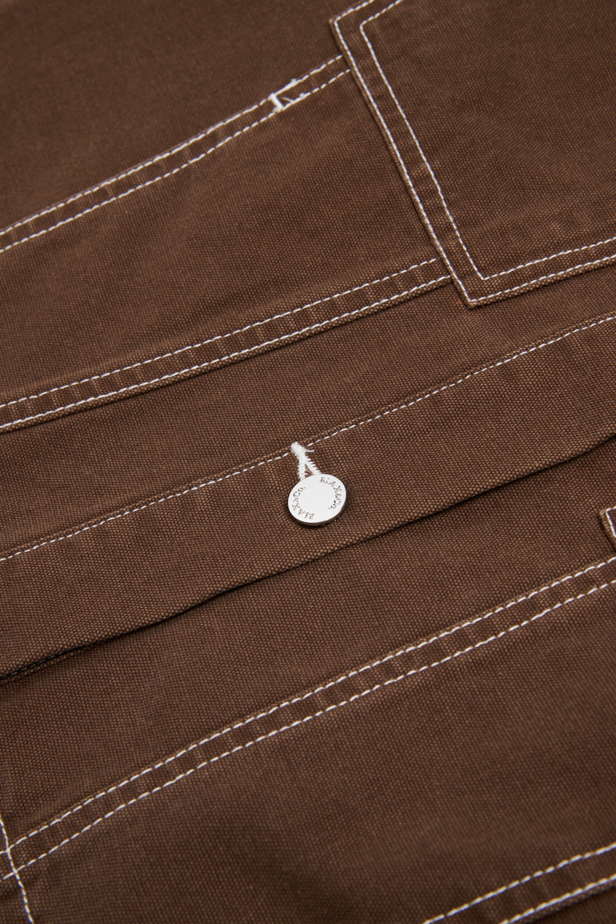 Chaqueta vaquera con logo