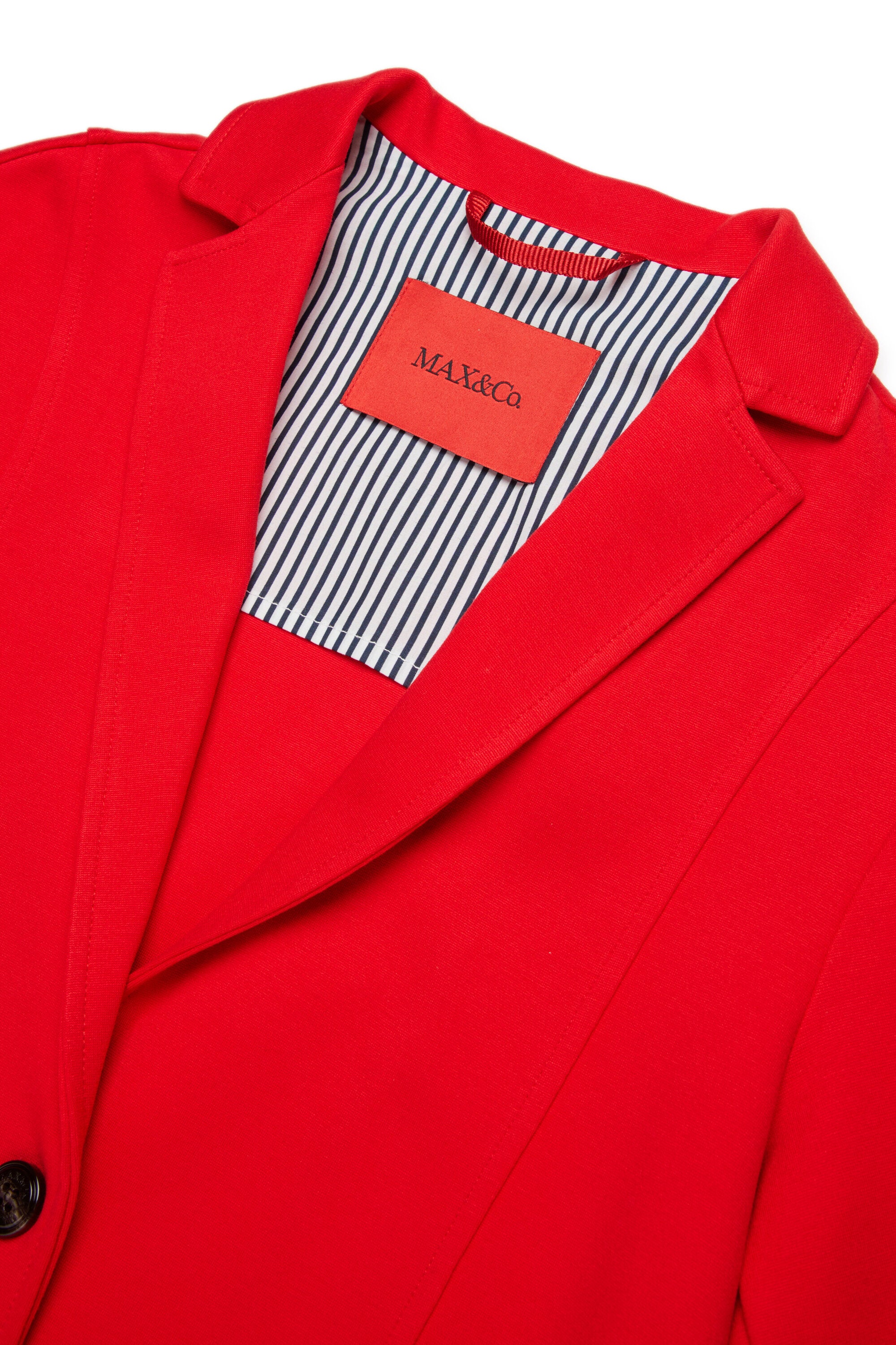 Blazer jacket with logo