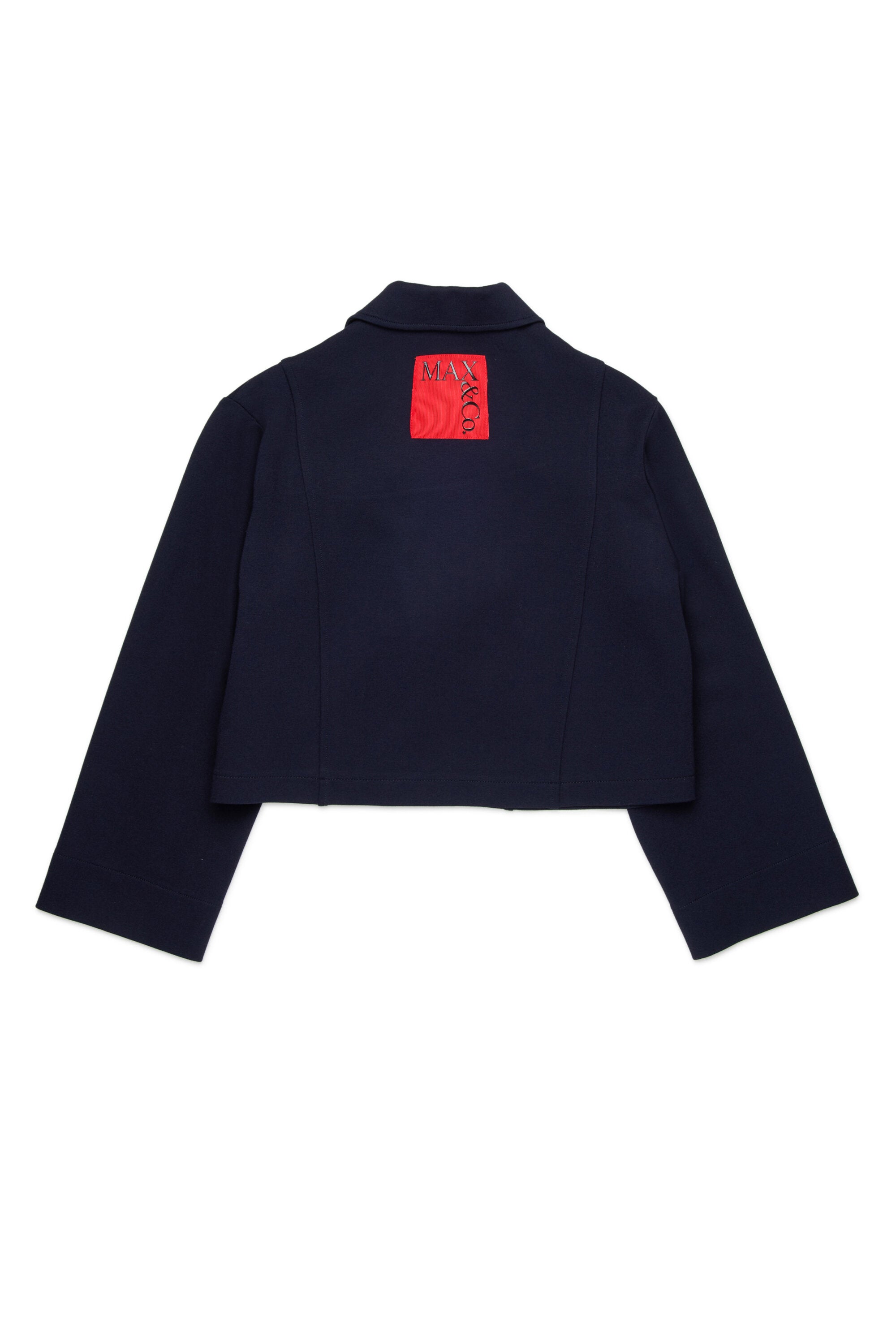 Blazer jacket with logo