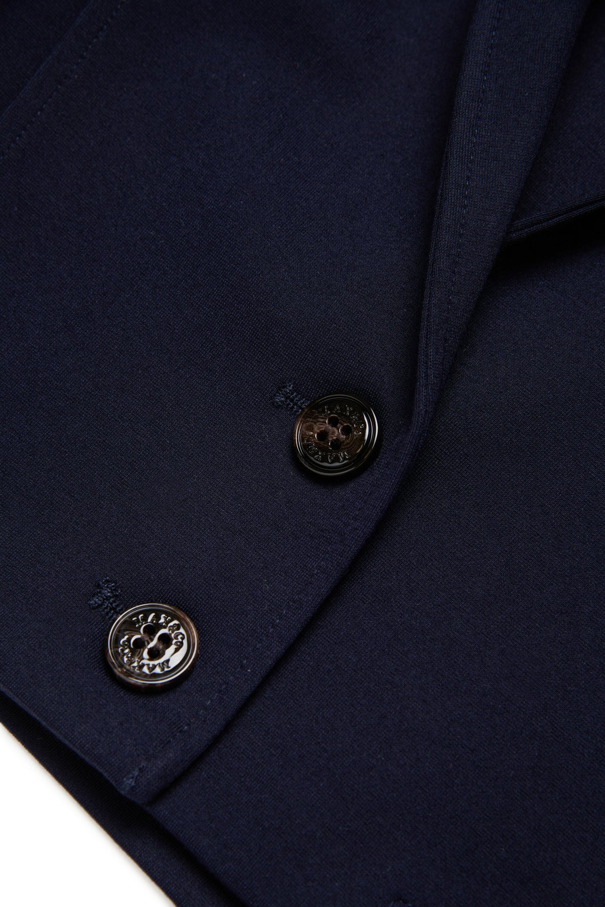 Blazer jacket with logo