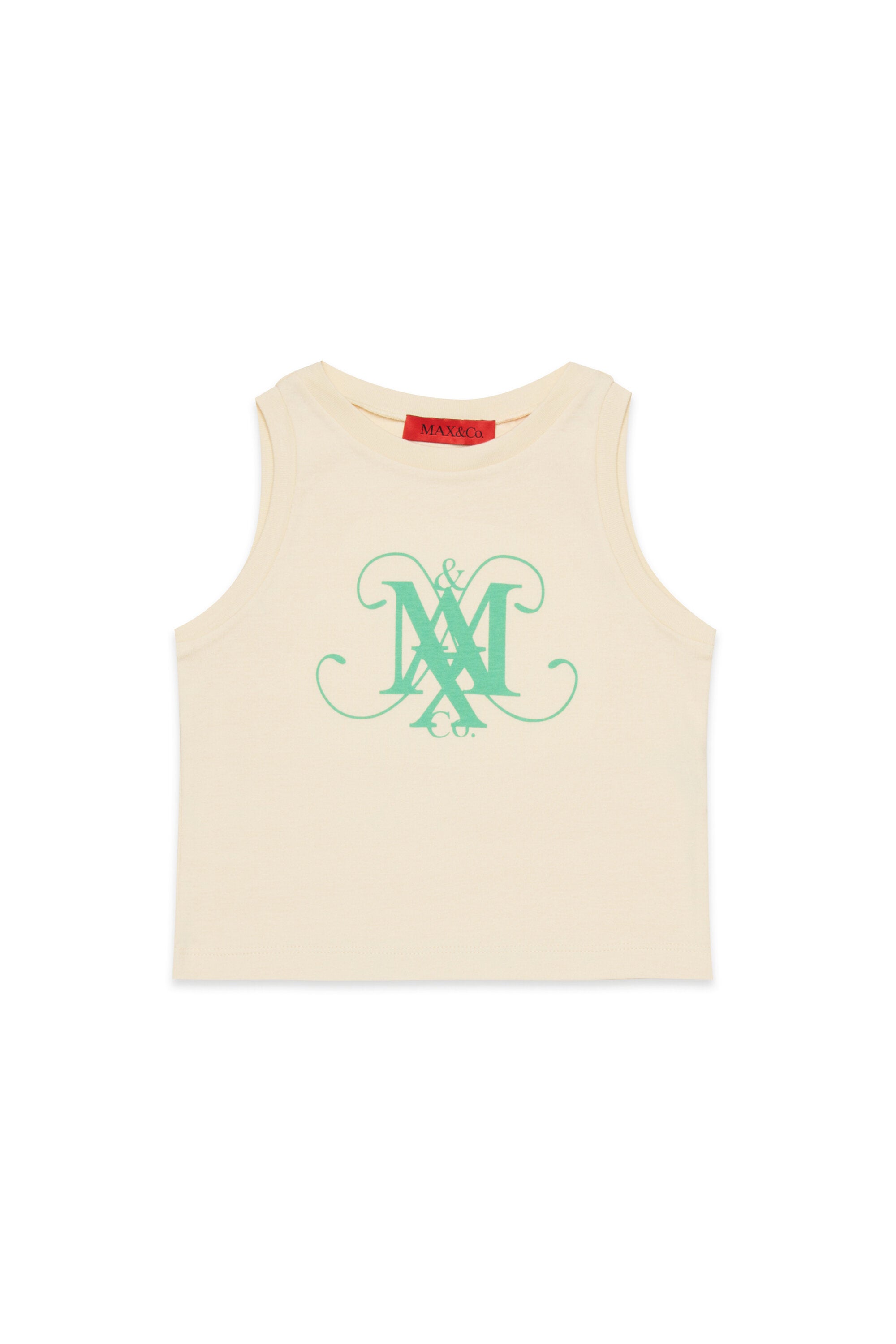 Camiseta sin mangas con logo