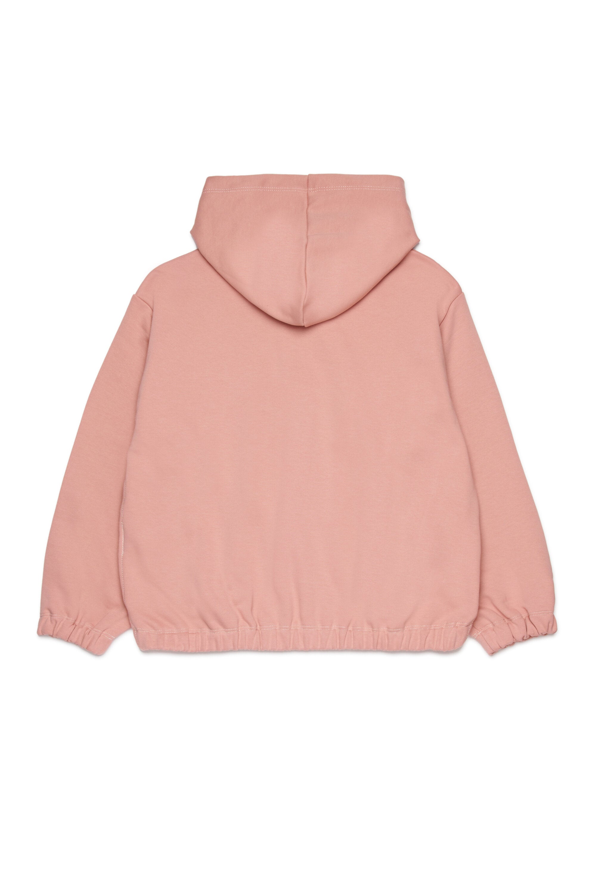 Sudadera con cremallera completa y logo