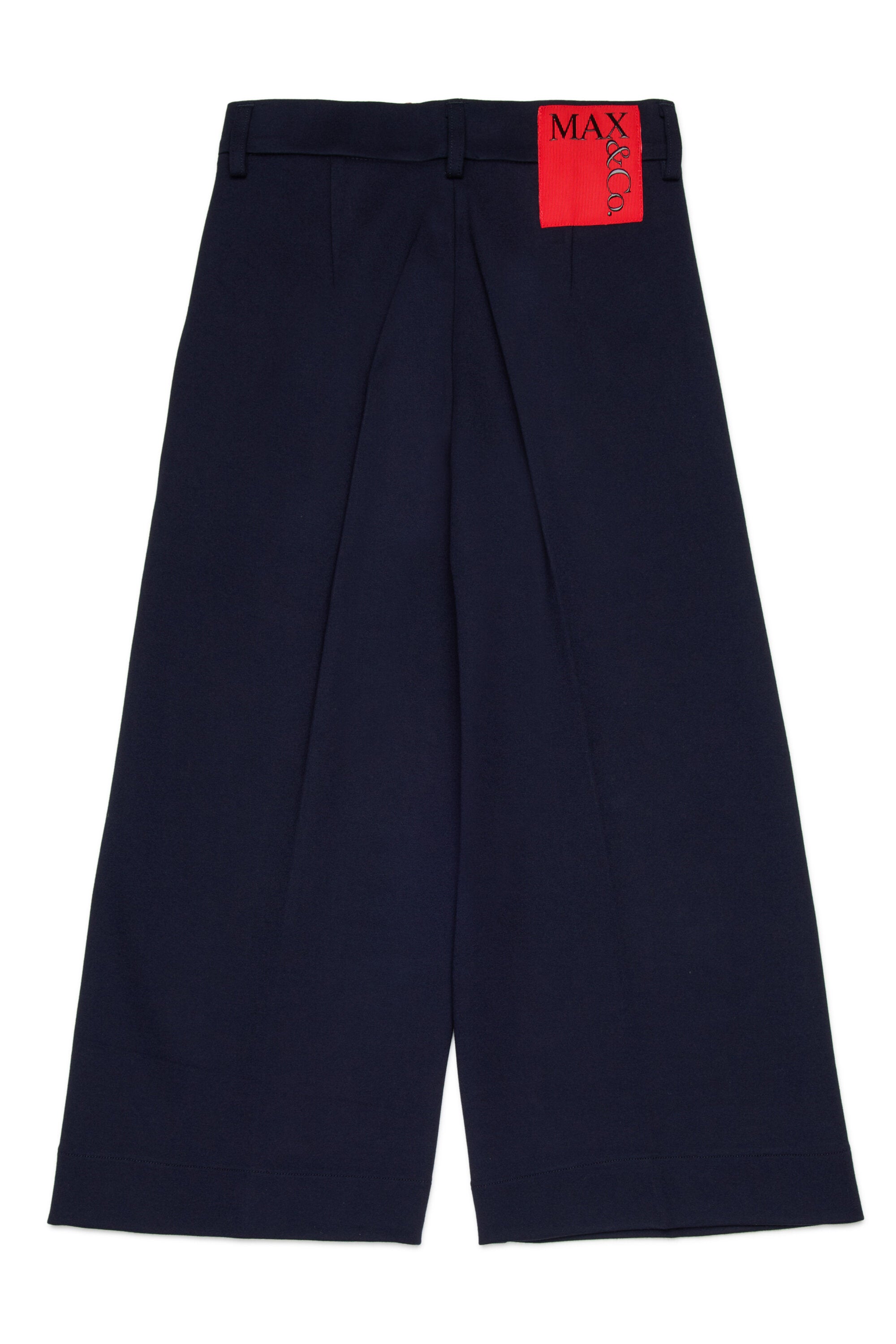 Pantalones palazzo con logo