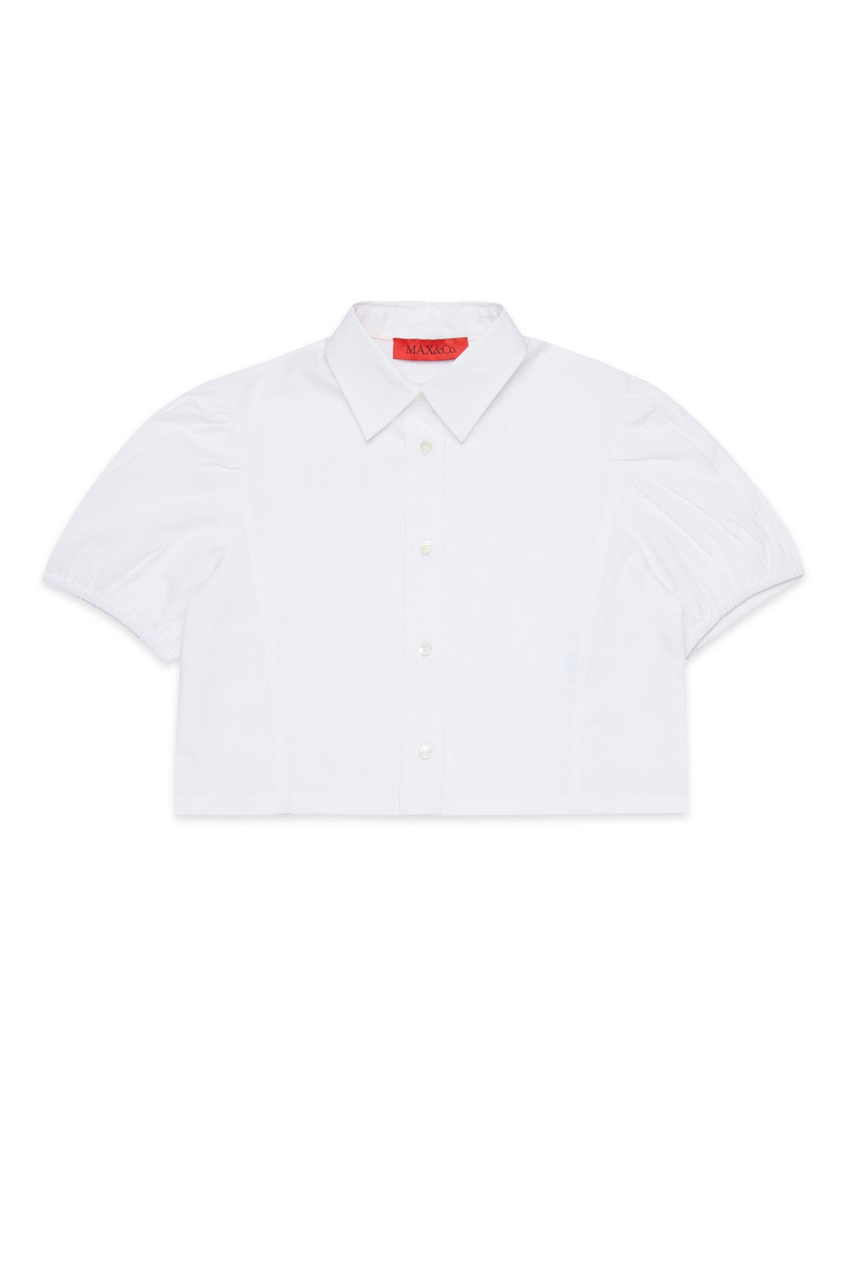 Short-sleeved shirt with logo