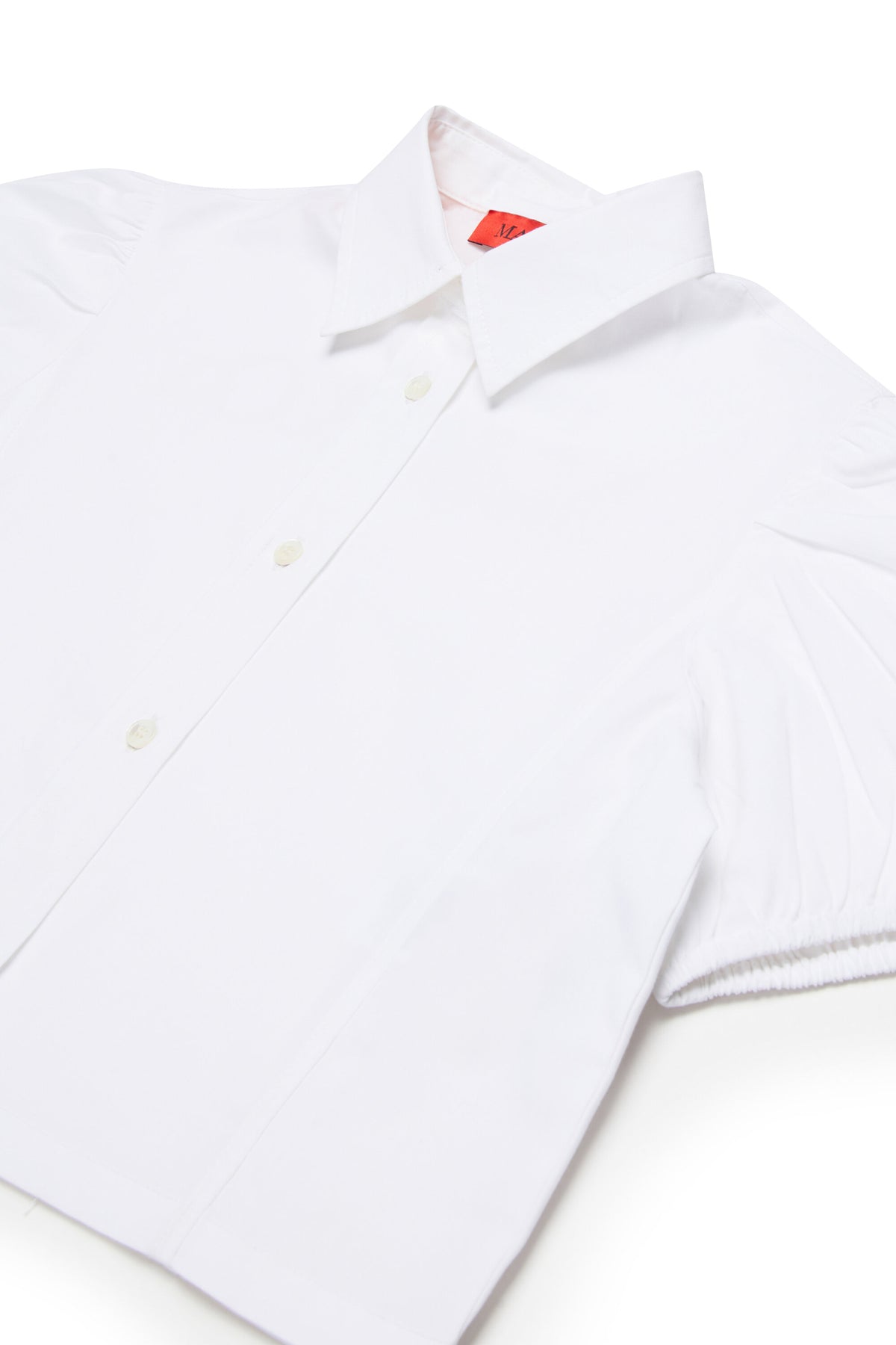 Short-sleeved shirt with logo