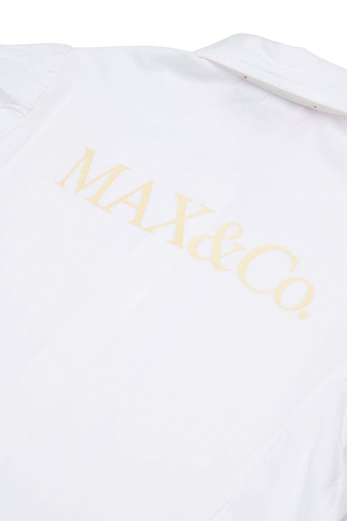 Short-sleeved shirt with logo