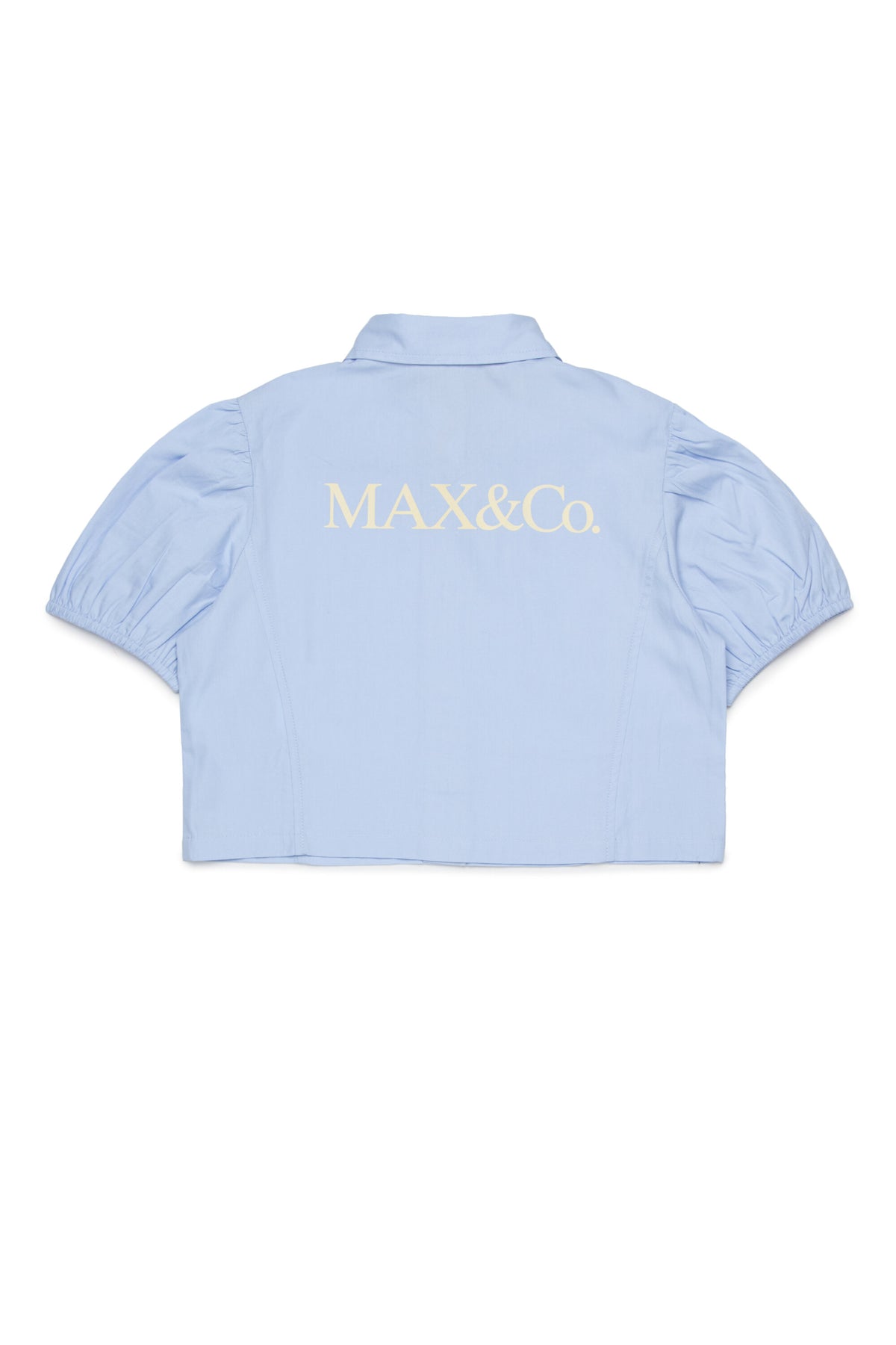 Short-sleeved shirt with logo
