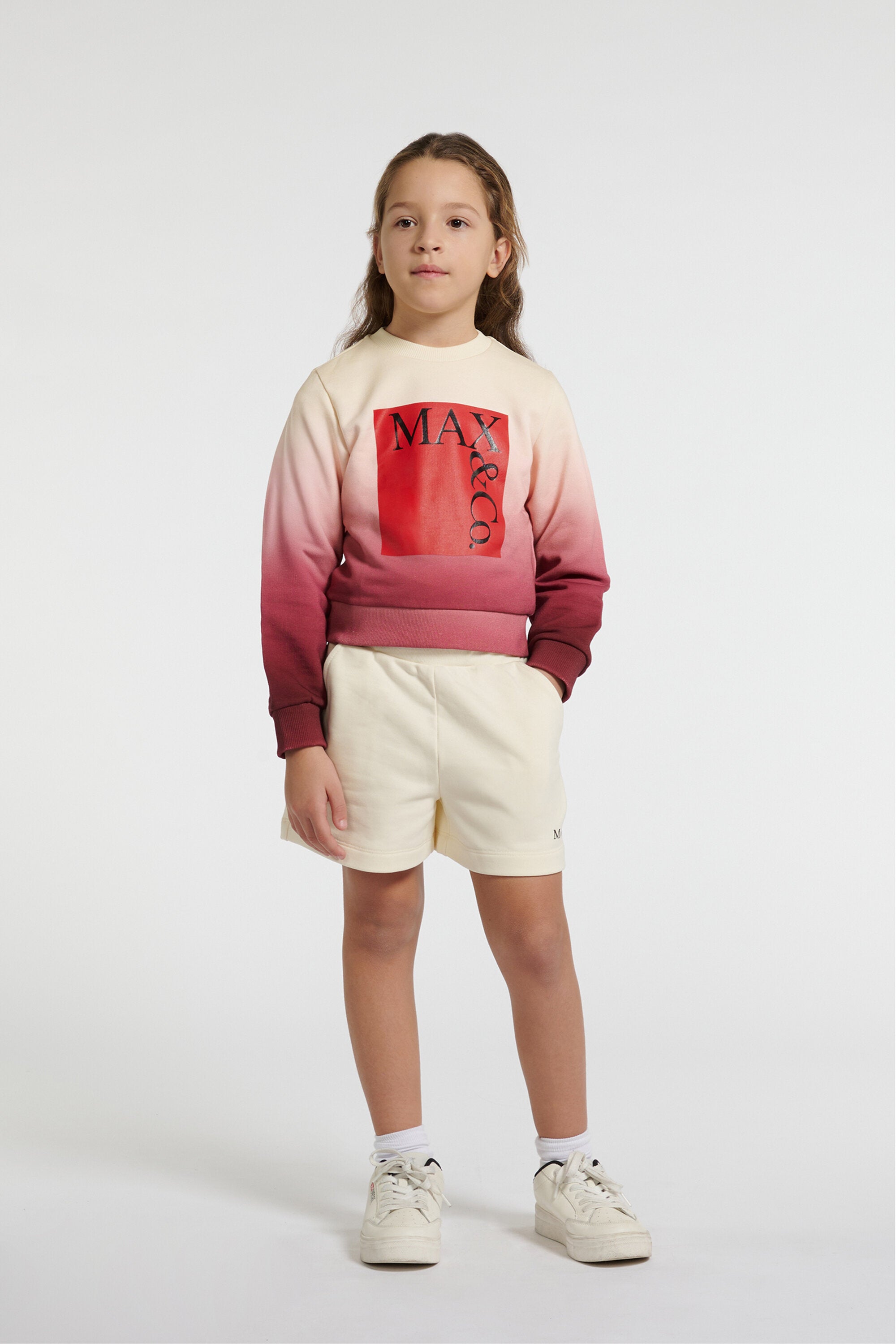 Sudadera de cuello redondo con logo