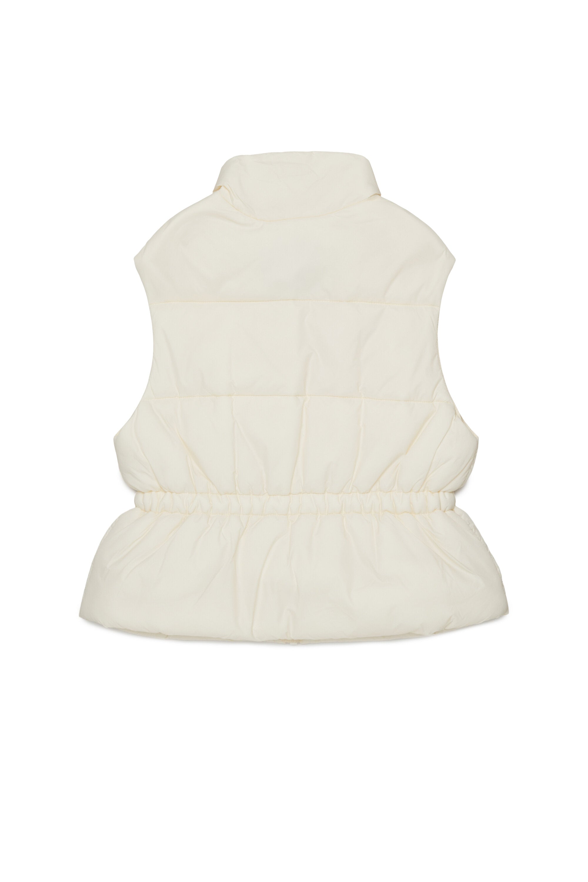 Padded vest with logo