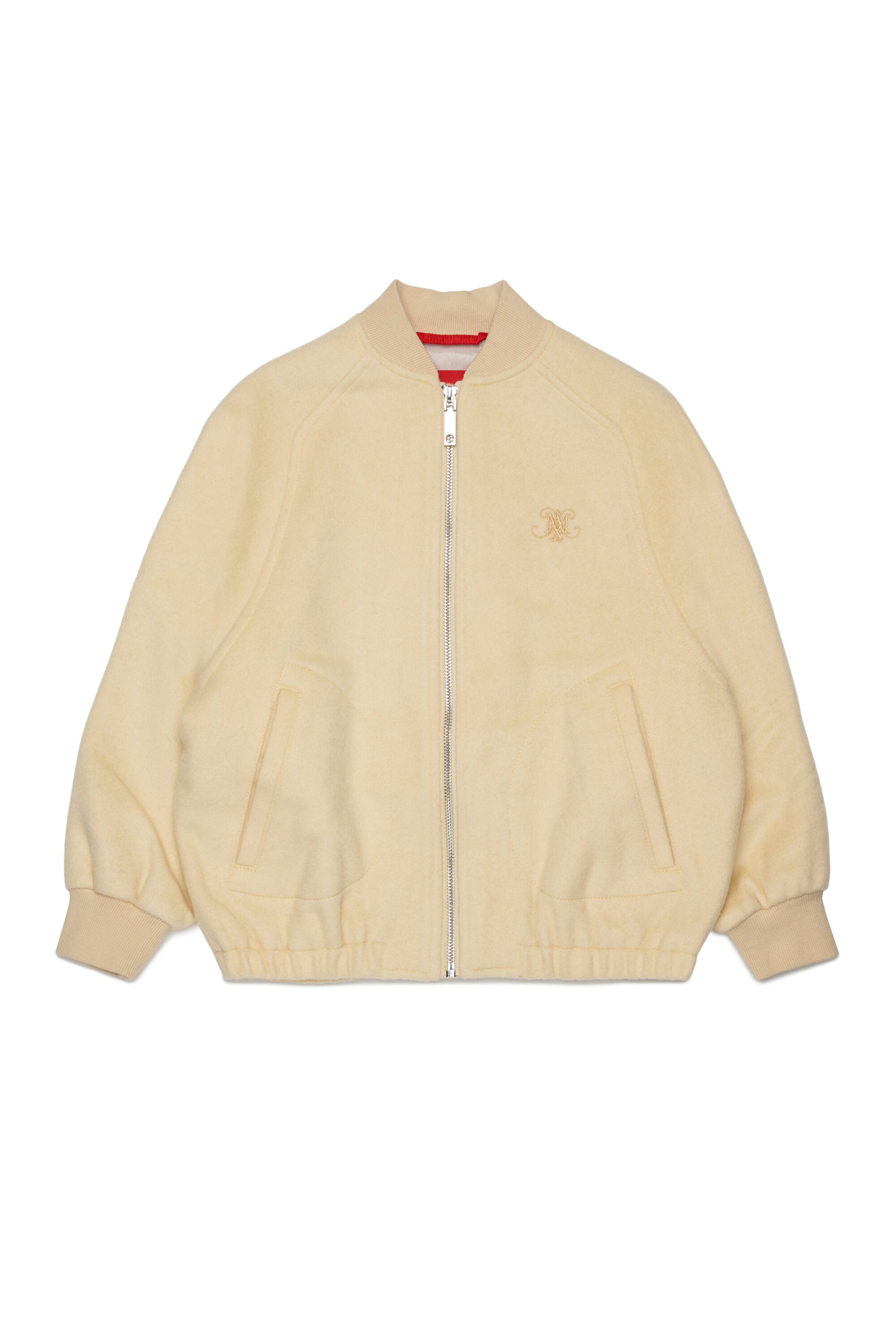 Cazadora bomber con logo