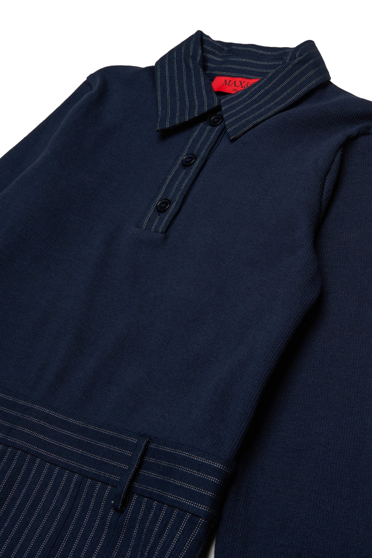 Polo dress with logo