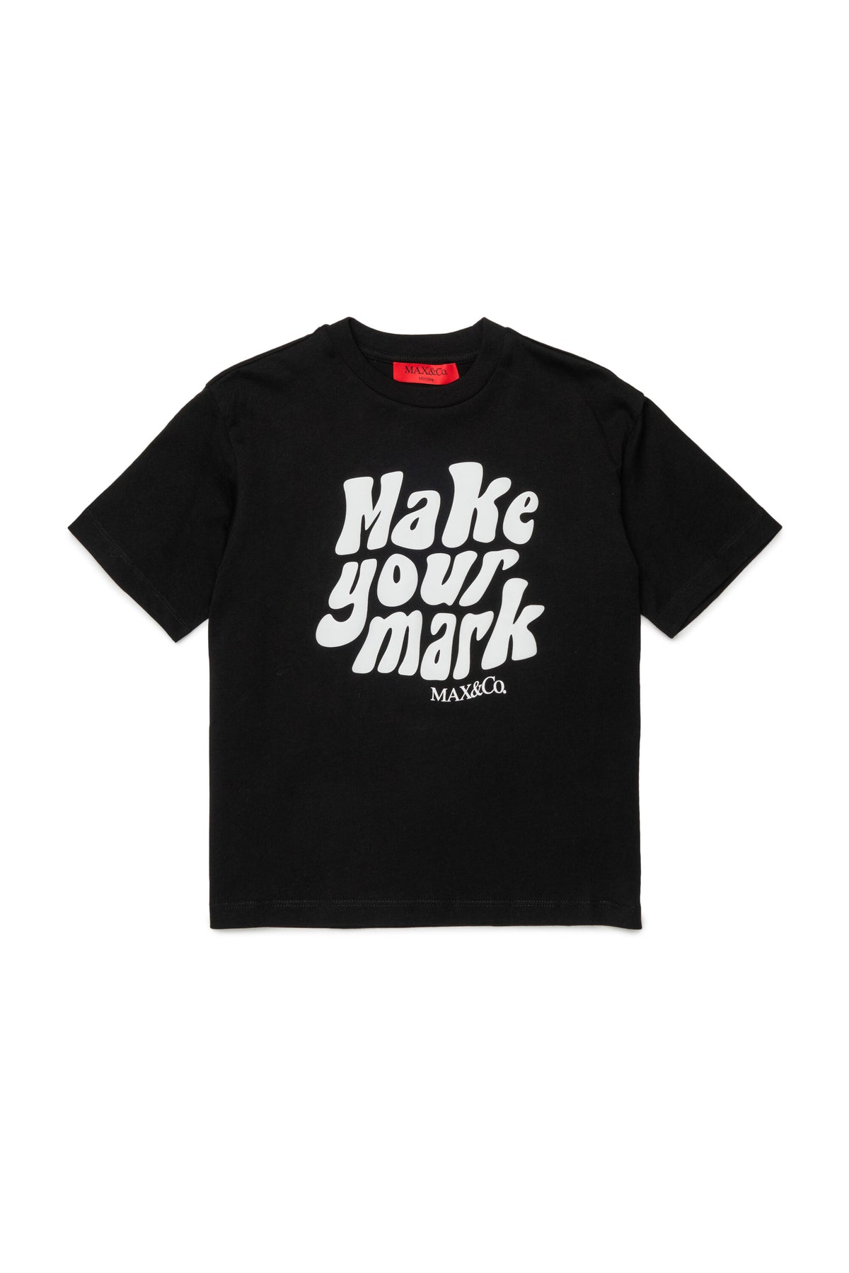 Camiseta con estampado delantero y logo