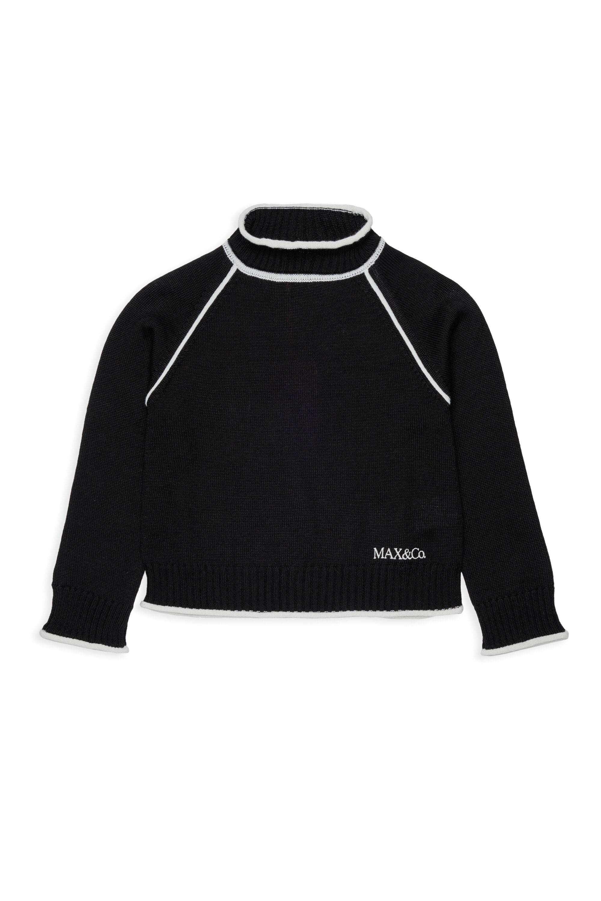 Jersey de cuello alto con logo