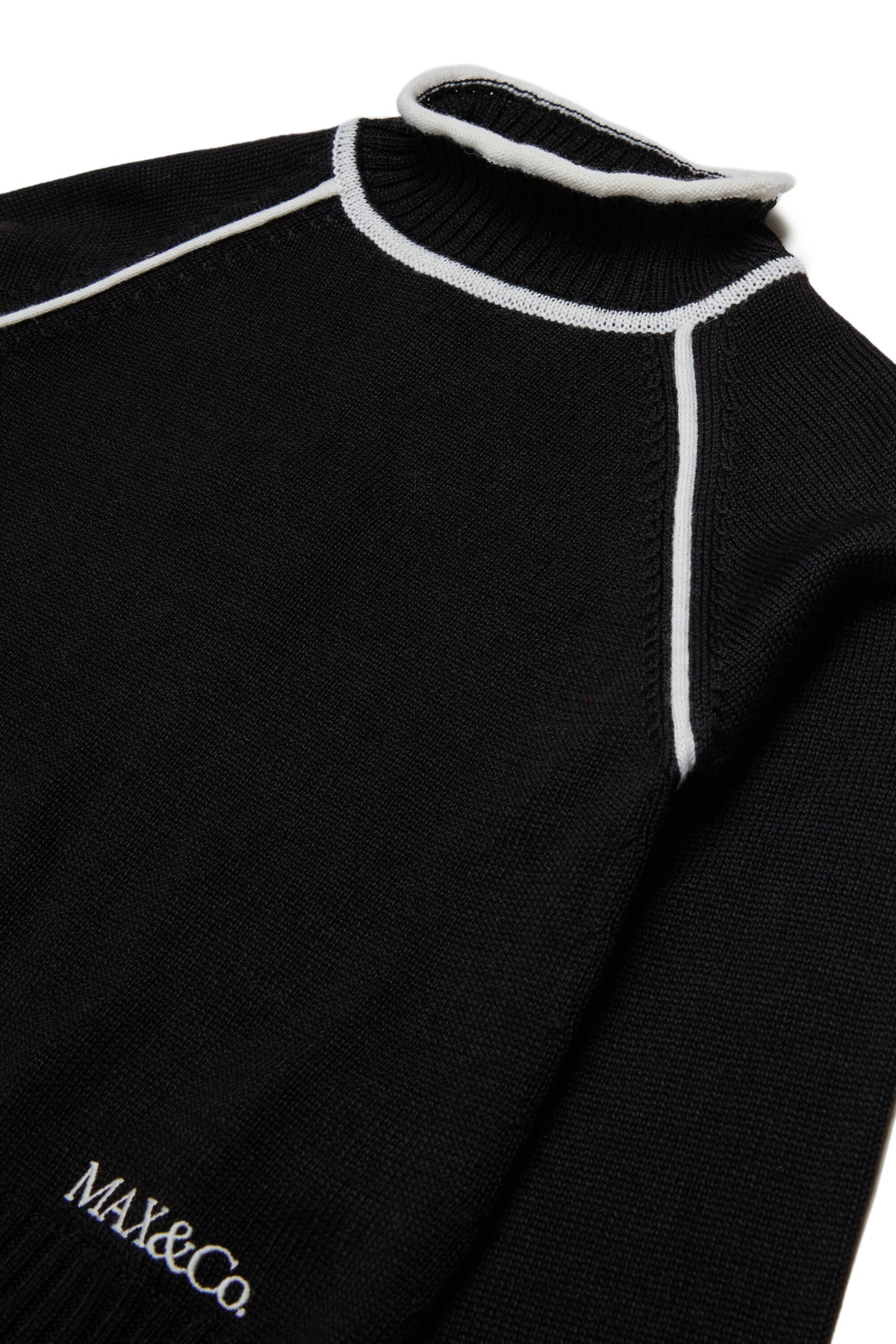 Jersey de cuello alto con logo