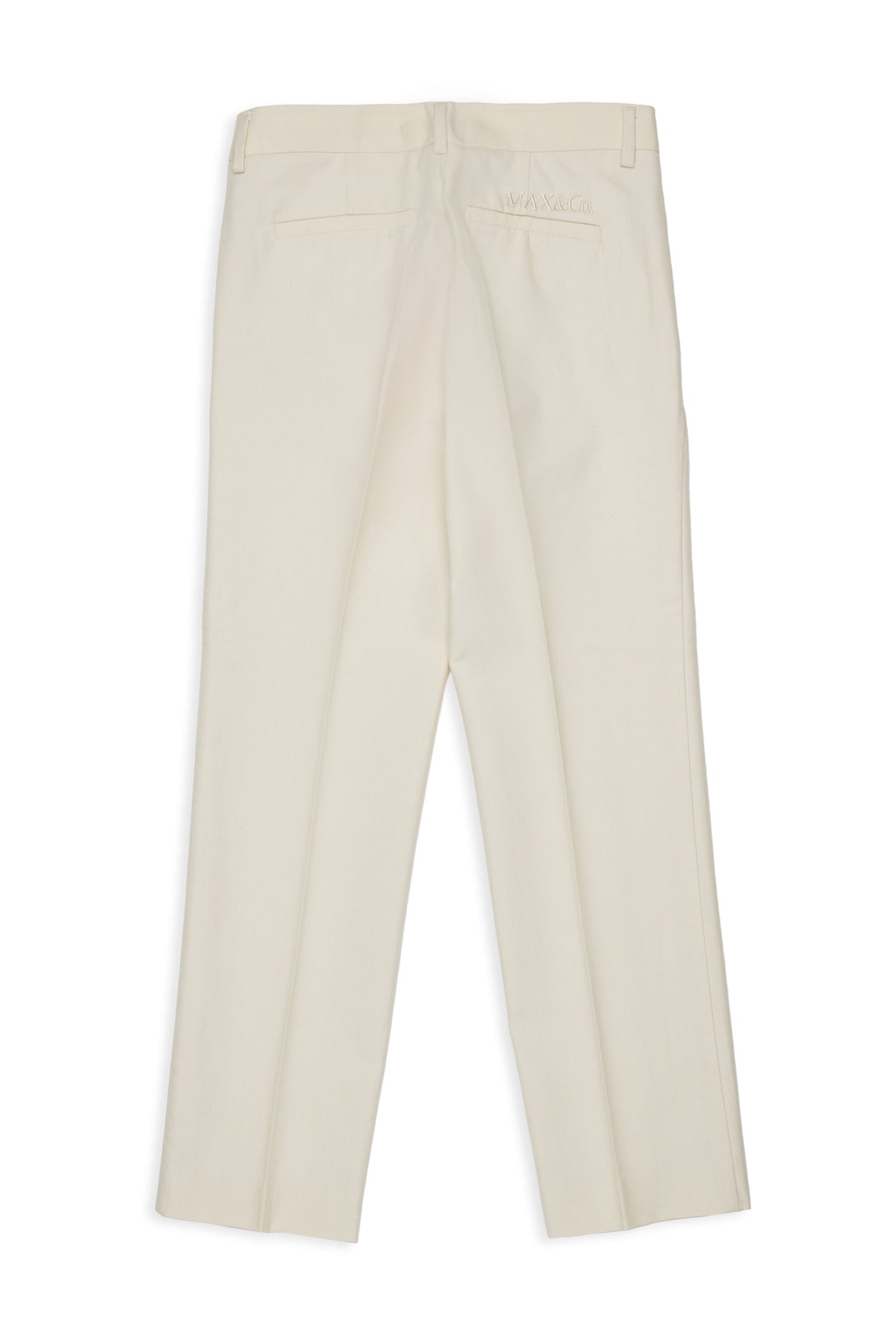 Pantalones formales con logo