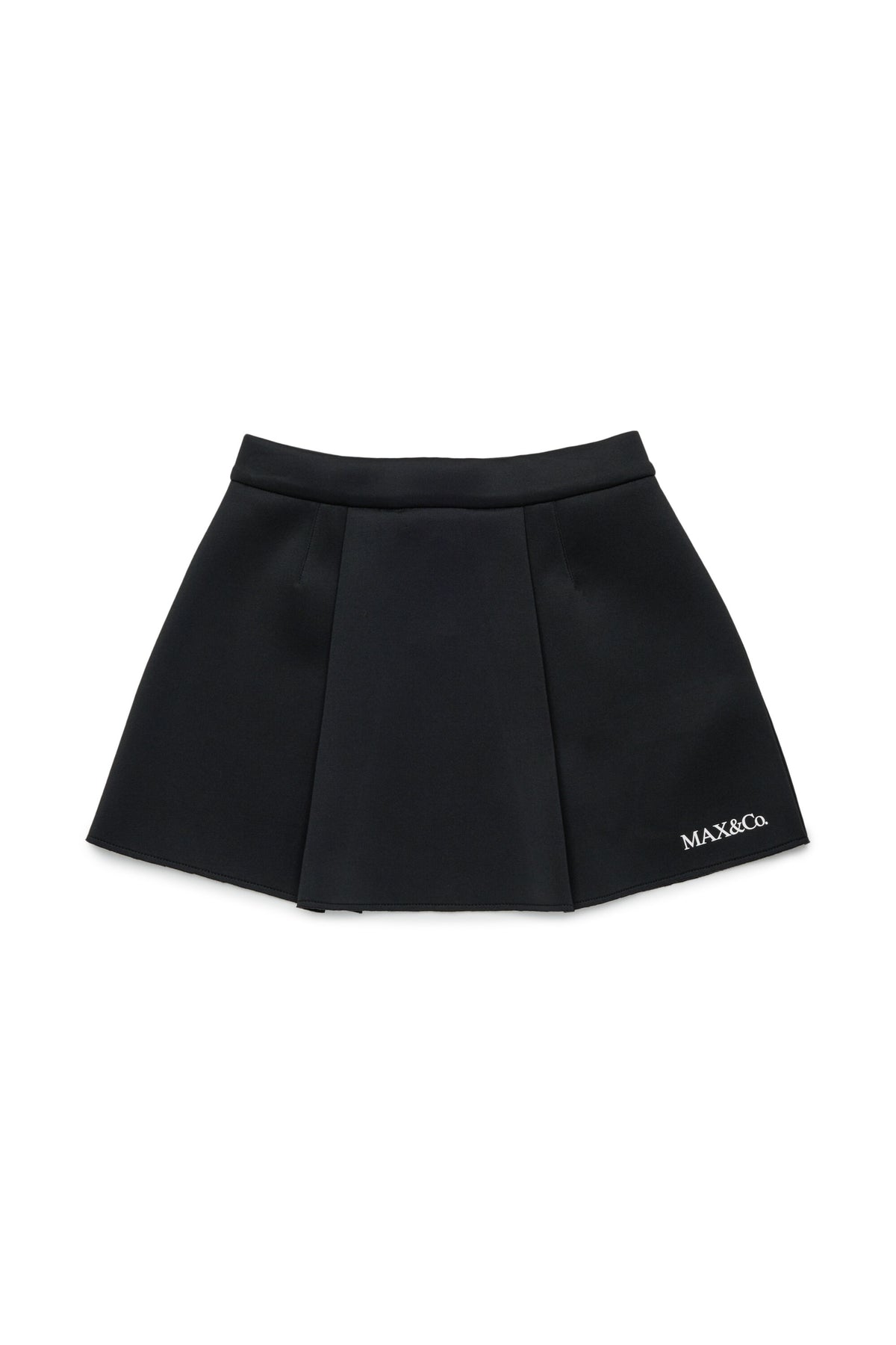 Short skirt with logo