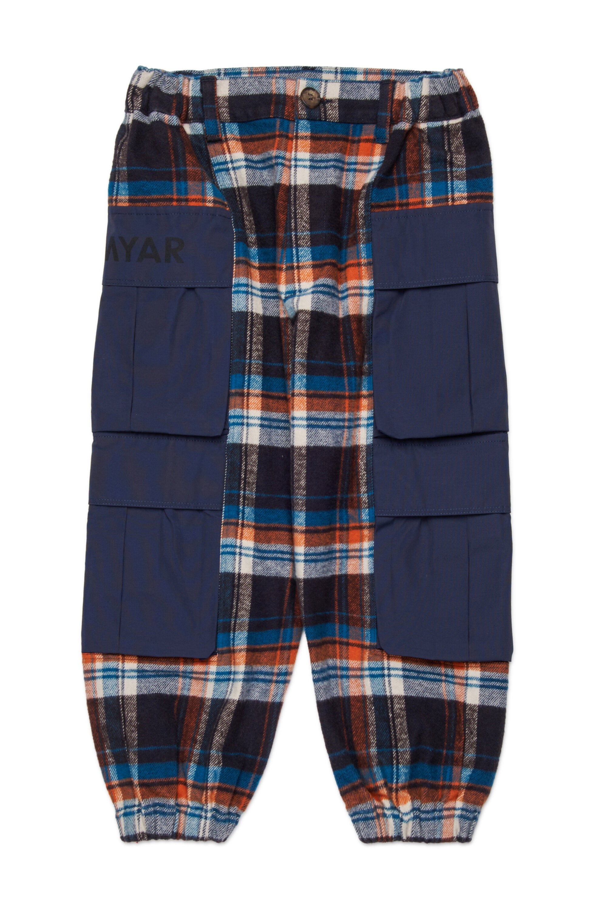 Pantalones cargo a cuadros