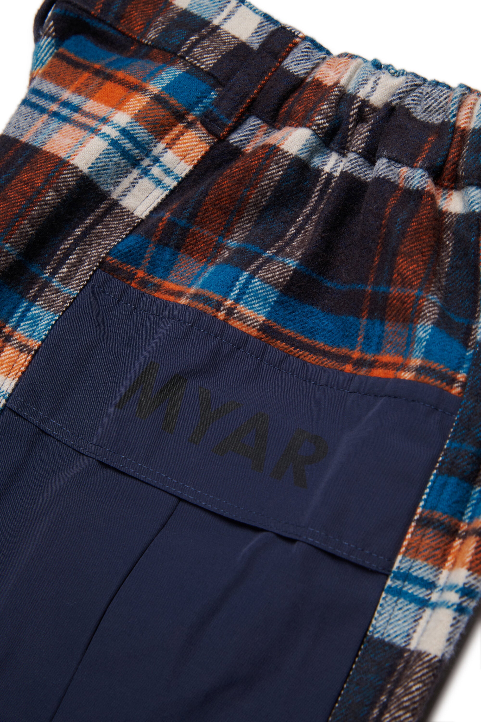 Pantalones cargo a cuadros