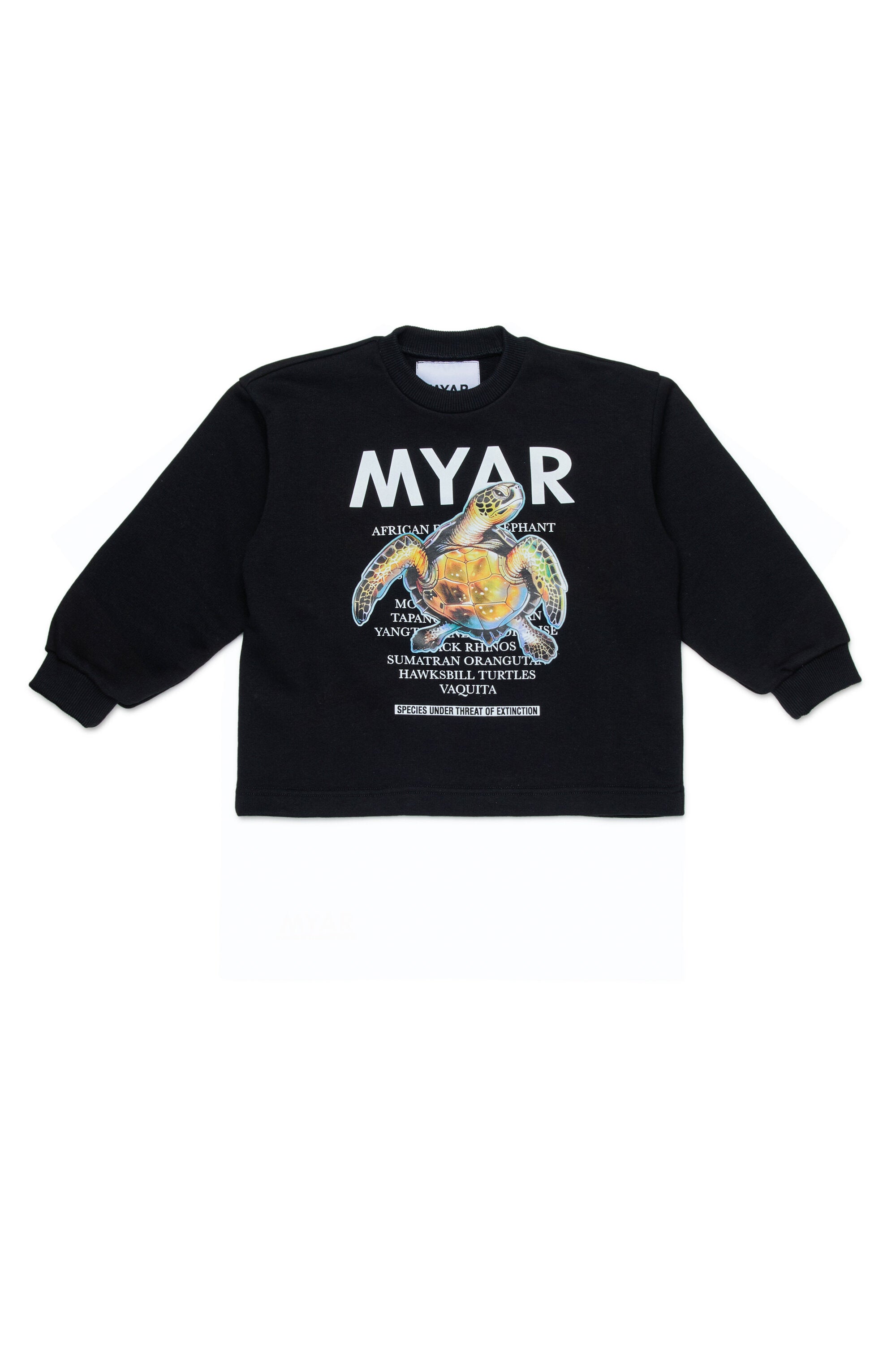 Sudadera de cuello redondo con estampado gráfico