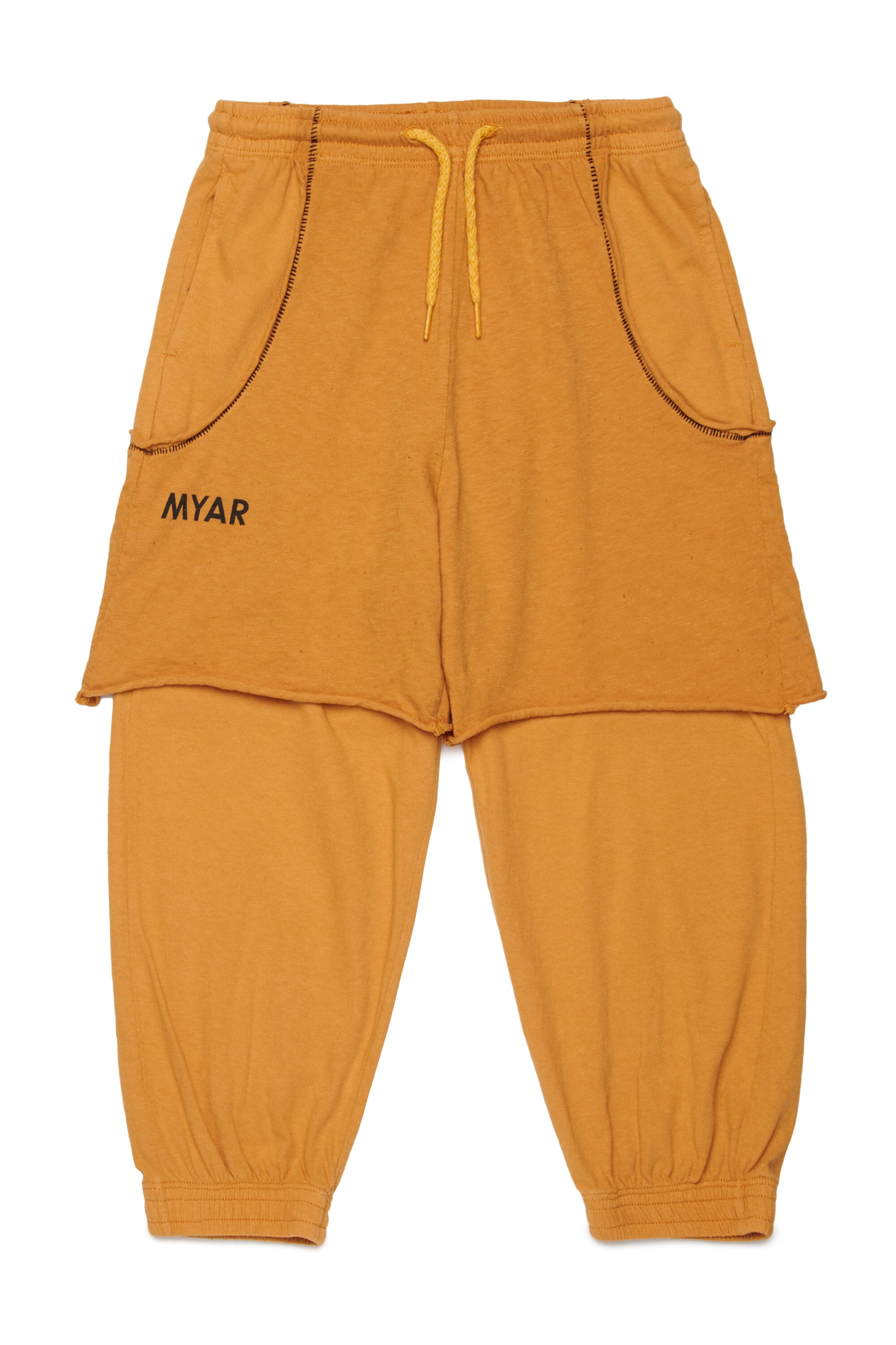 Pantalones de felpa con logo