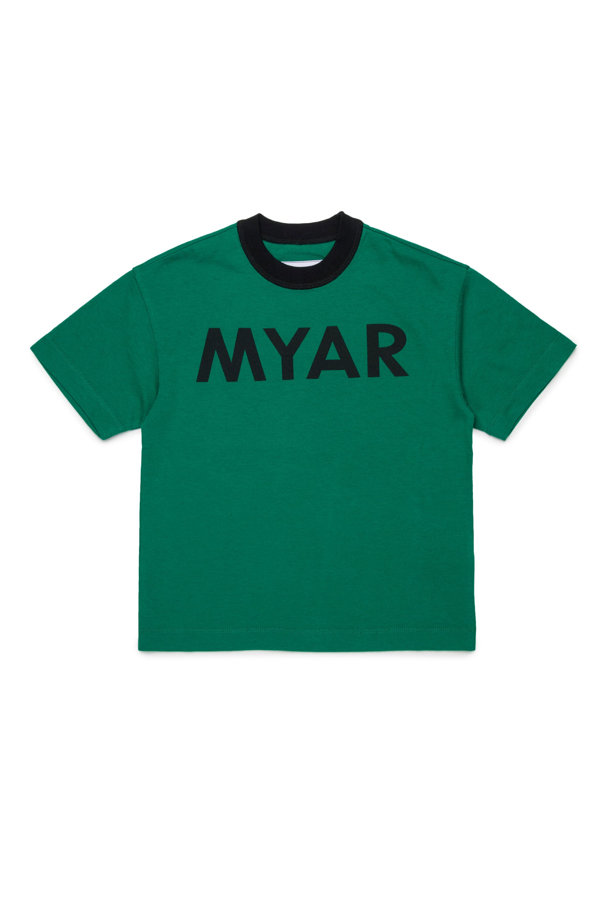 Camiseta de cuello redondo con logo