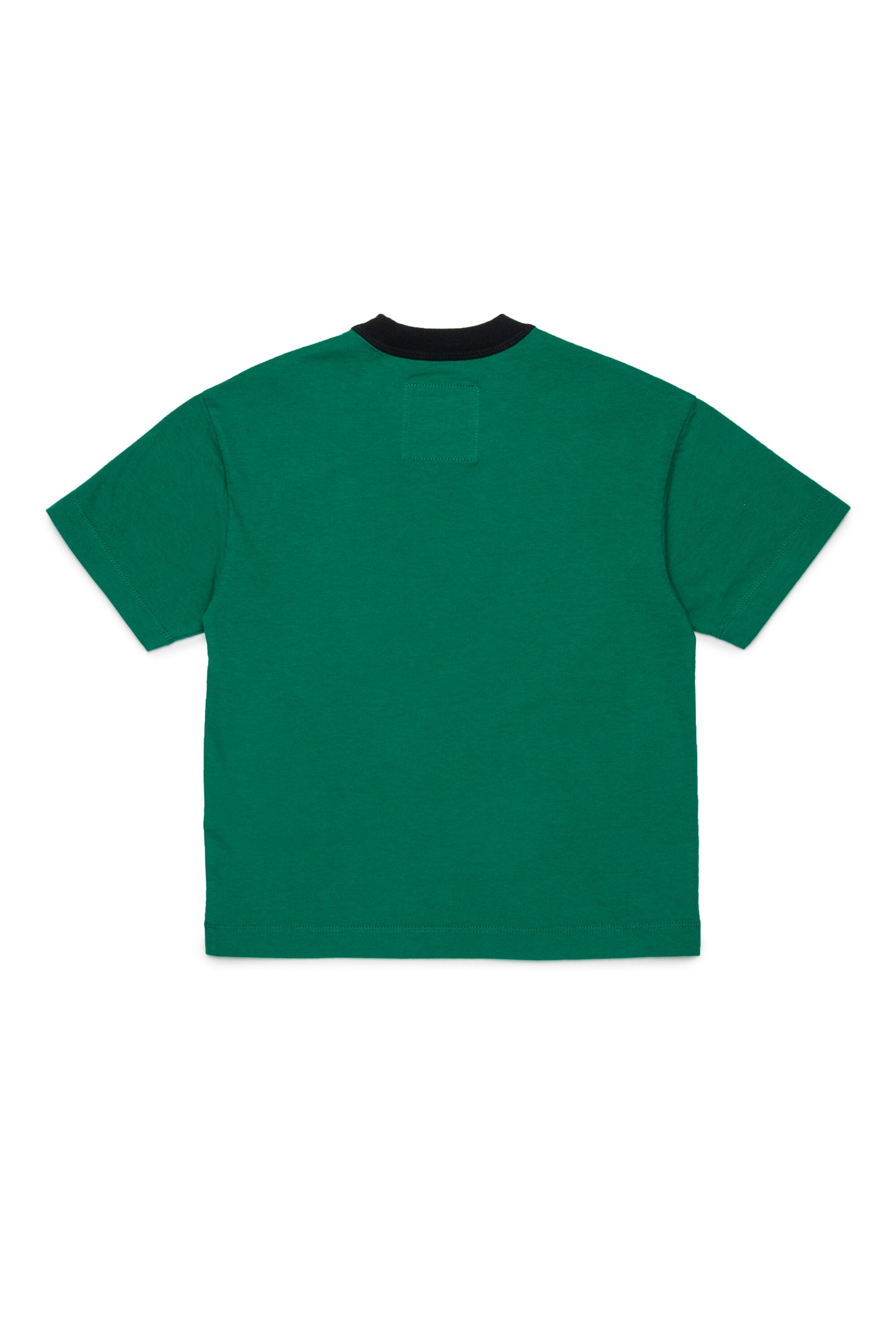Camiseta de cuello redondo con logo